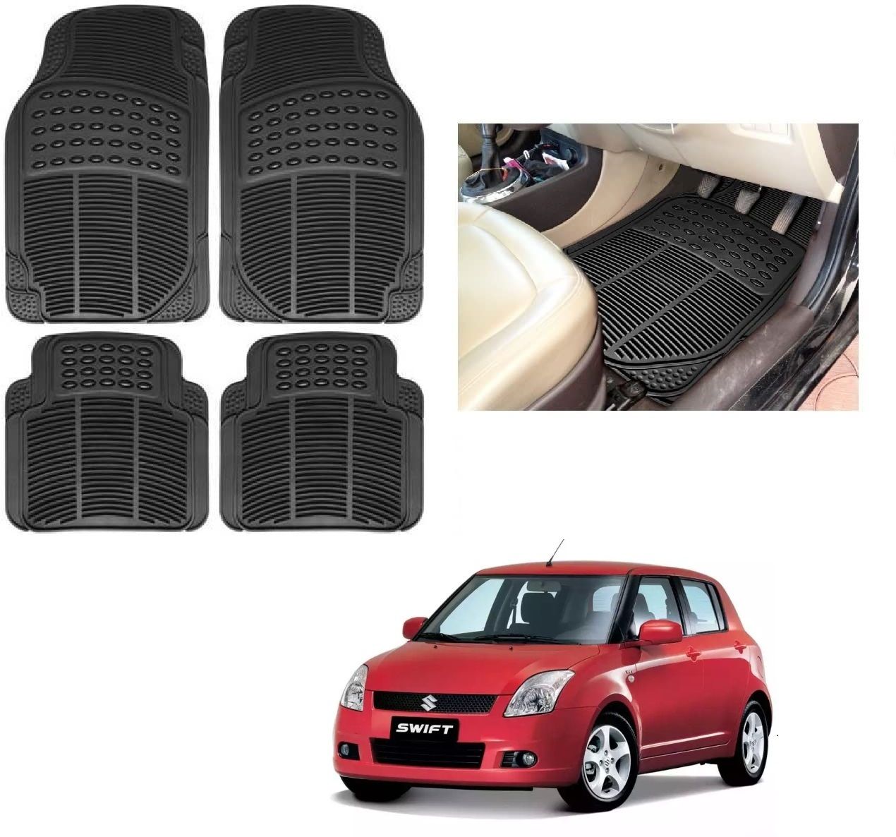 Rubber Standard Mat For Maruti Swift-image-28