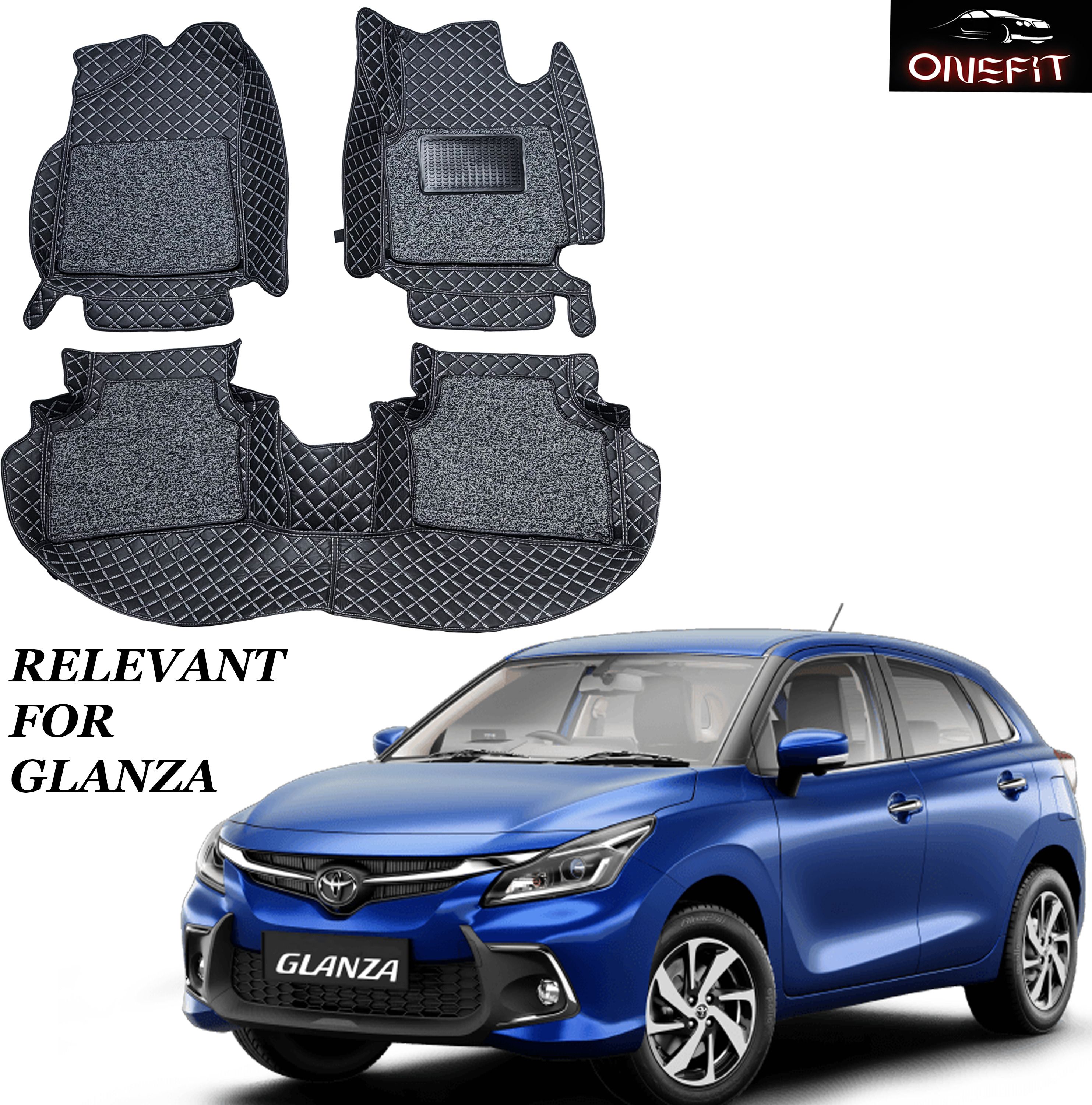 Leatherite 7D Mat For Toyota Glanza-image-33