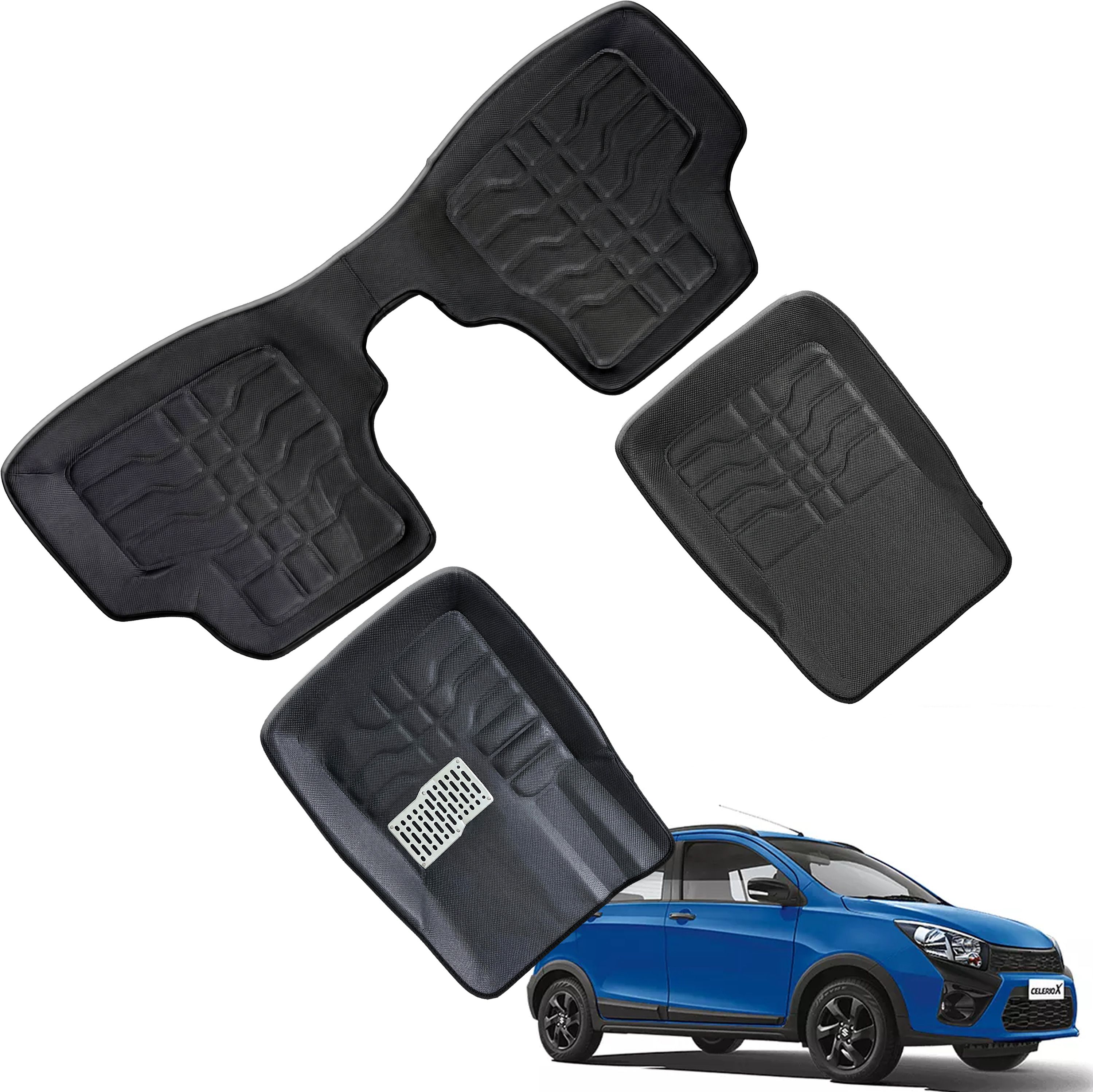 carrotikio PVC 3D Mat For Maruti CELERIO X-picture-43