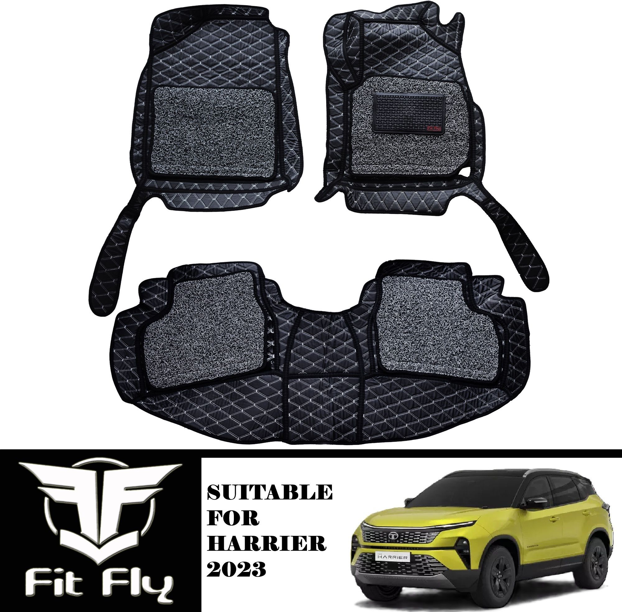 Leather 7D Mat For Tata Harrier-image-41