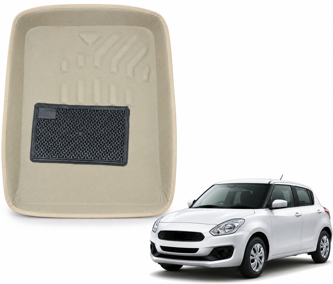 PTFE (Non-stick) 3D Mat For Maruti Suzuki Swift-image-29
