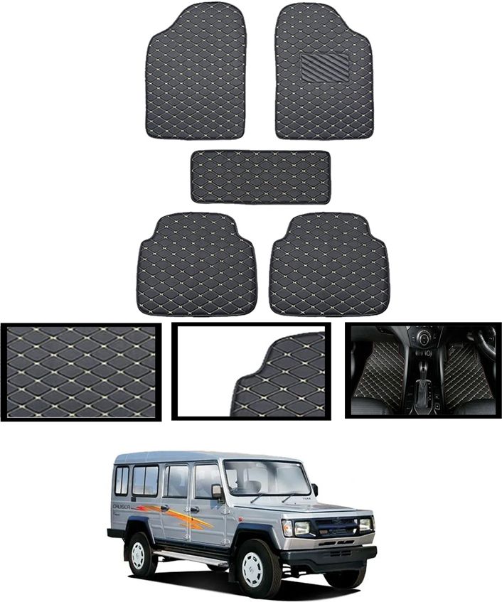 Leatherite Standard Mat For Universal For Car-image-29