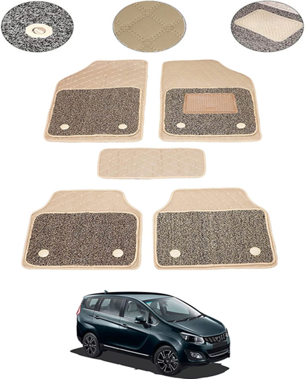Leatherite 7D Mat For Universal For Car-image-15
