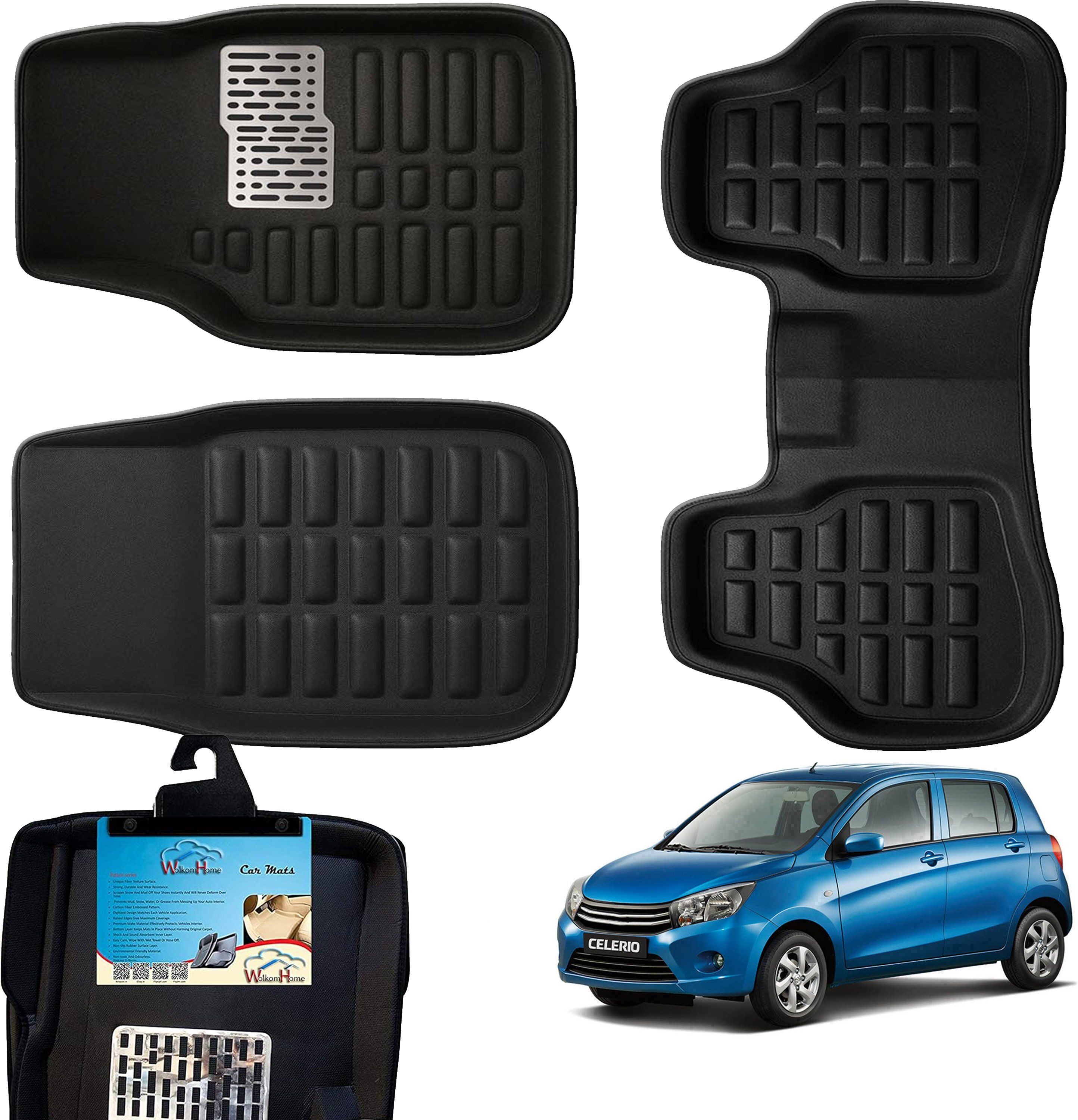 PVC, Rubber 3D Mat For CELERIO T 2 2017 2020-image-16