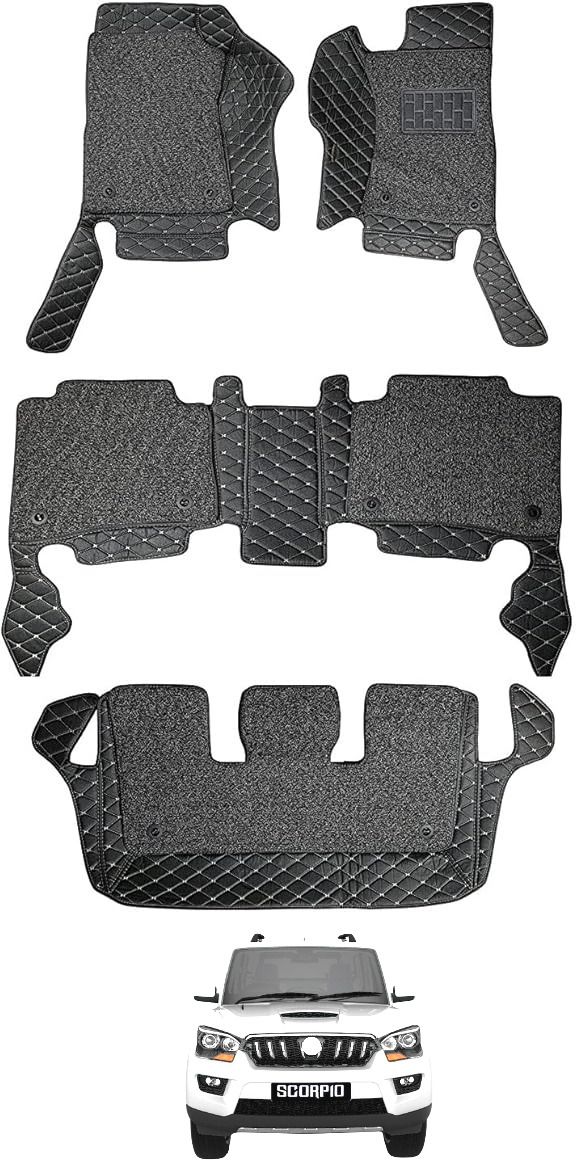 Leatherite 7D Mat For Mahindra New Scorpio-image-39