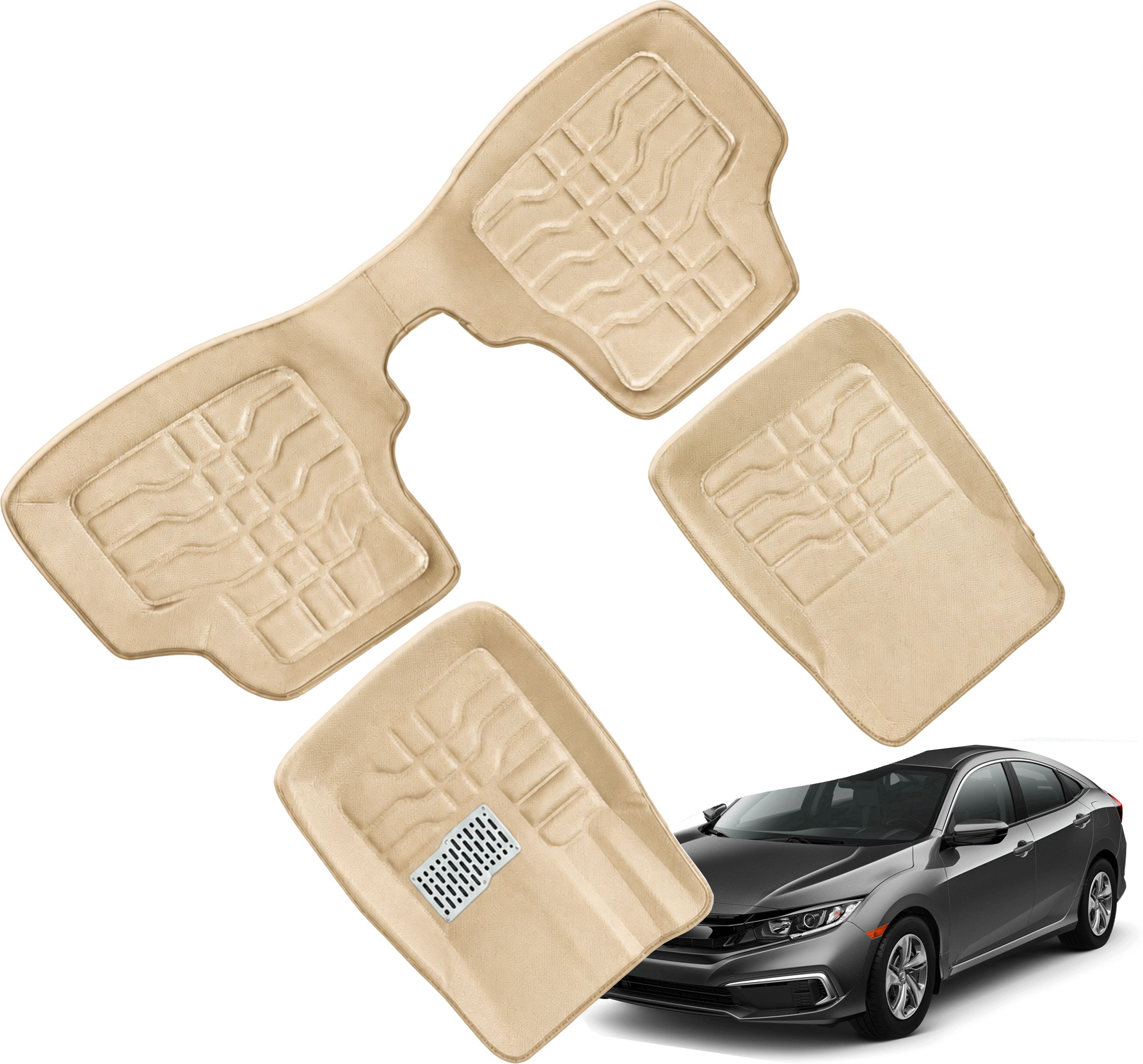 carrotikio PVC 3D Mat For Honda CIVIC T-2 (2019)-picture-11