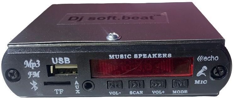 Bluetooth Mini Car Stereo, MP3 Player with FM,AUX & USB (12V DC) Car Stereo-image-47