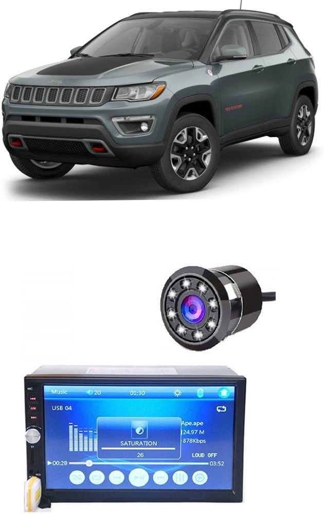 FIX BT SCREEN WITH LED CAMERA FOR ALL CARS D-709 Car Stereo-image-42