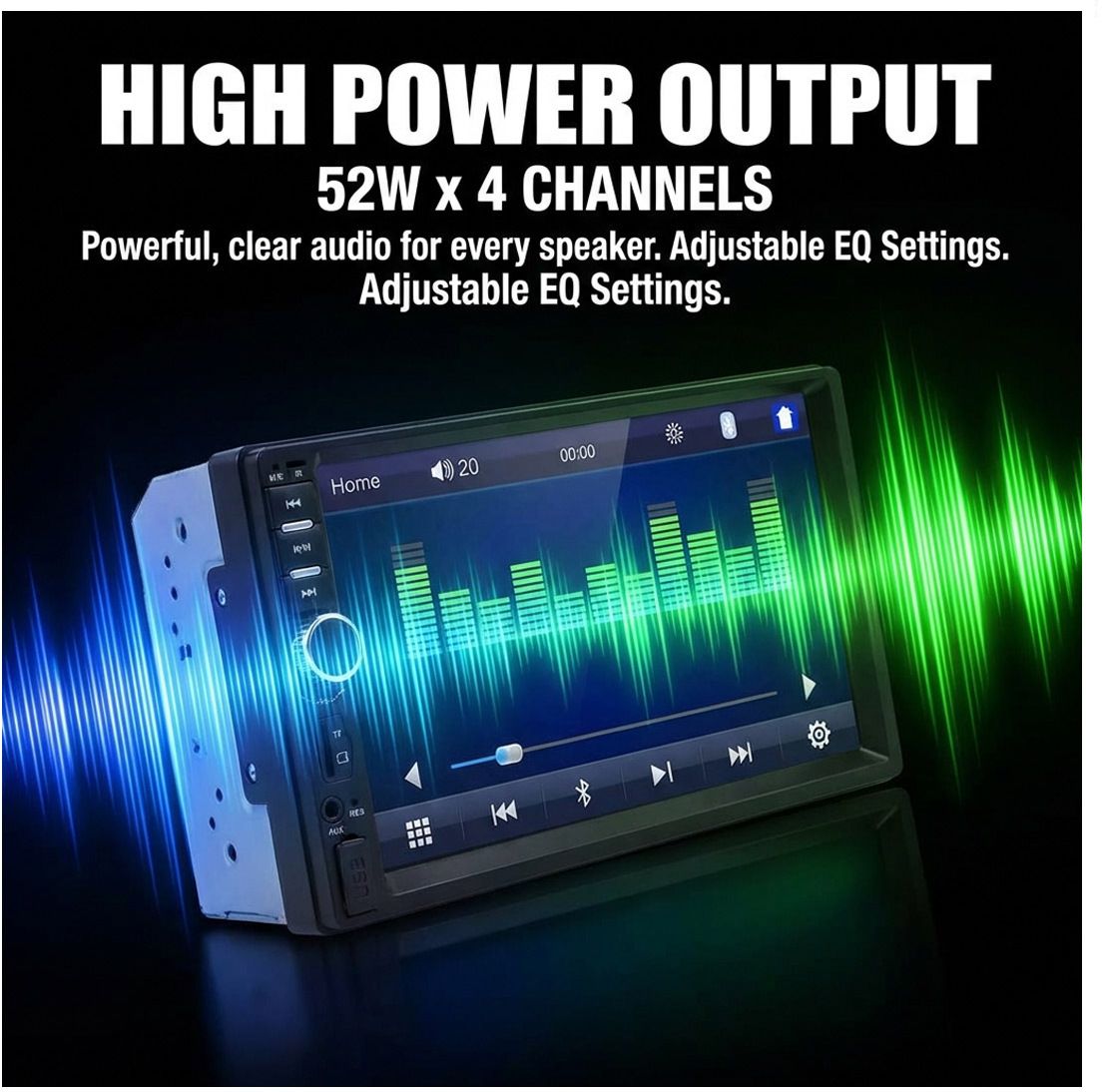 prokonai 7" Touch VIDEO Pro+ Bluetooth/USB/Remote/Phone Charging - Diamond i3285 Car Stereo-picture-27