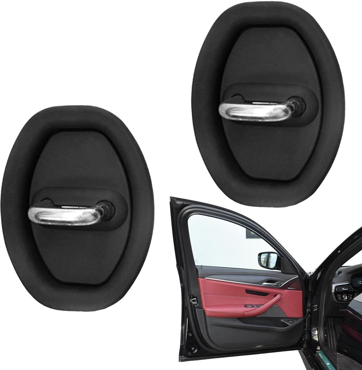 Door Latches Rust Stopper Protector Cover for Car Car Pet Door Protector-image-23