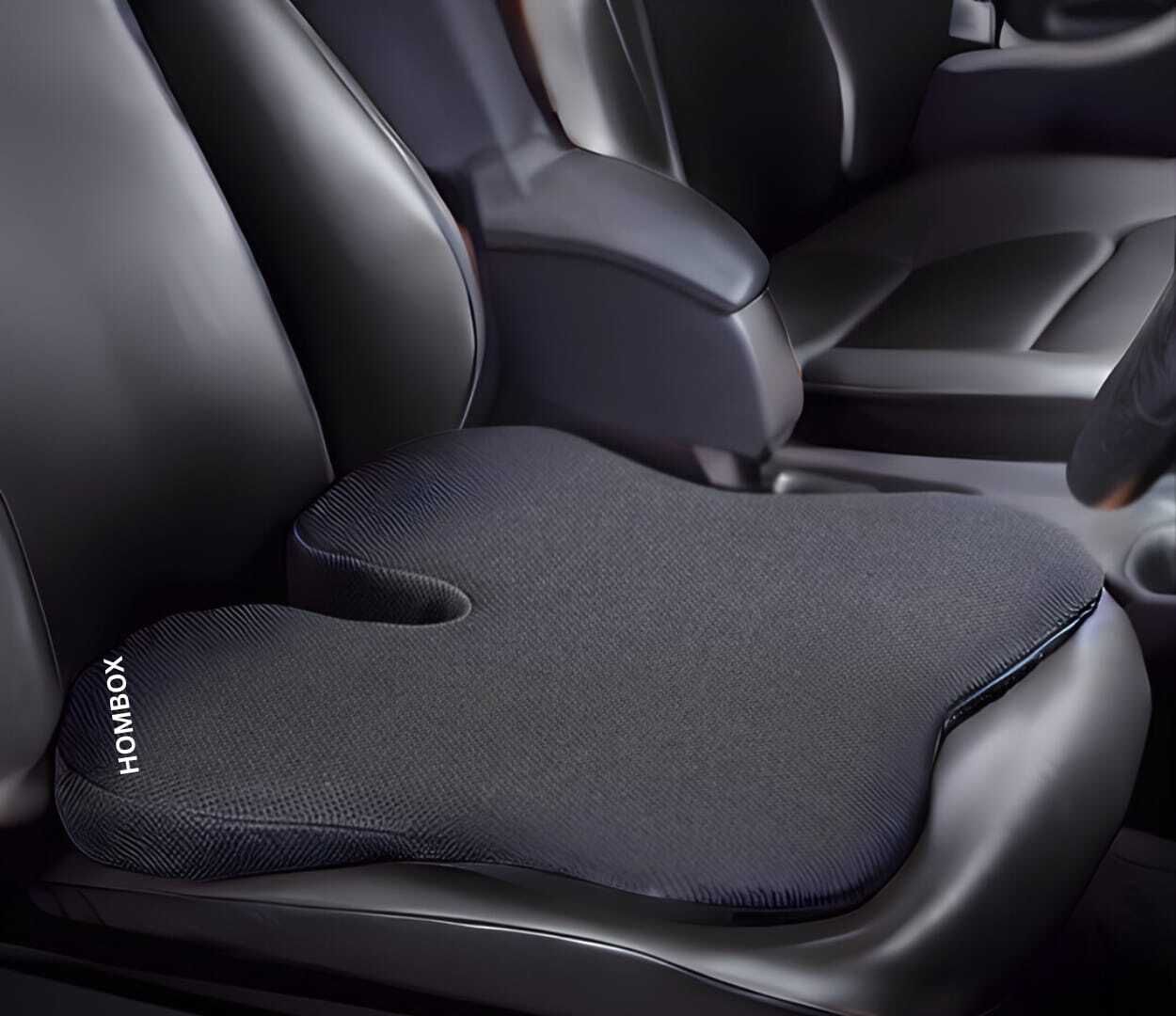 Black Memory Foam Car Pillow Cushion for Universal For Car