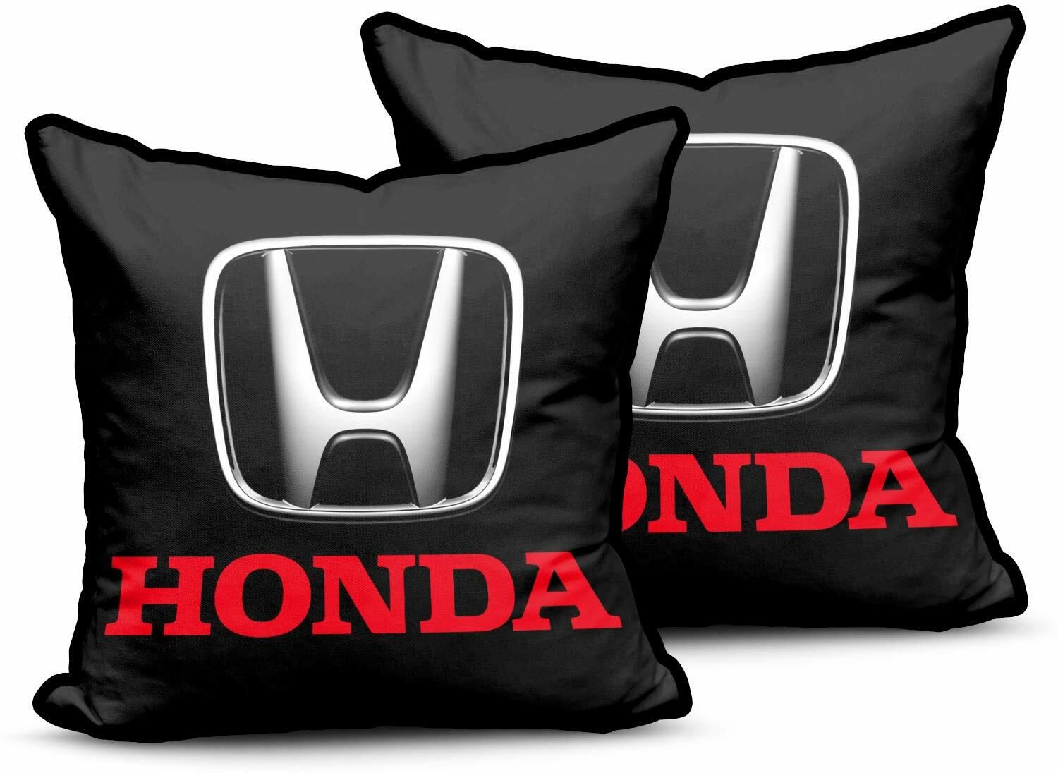 Black Polyester Car Pillow Cushion for Honda-image-18