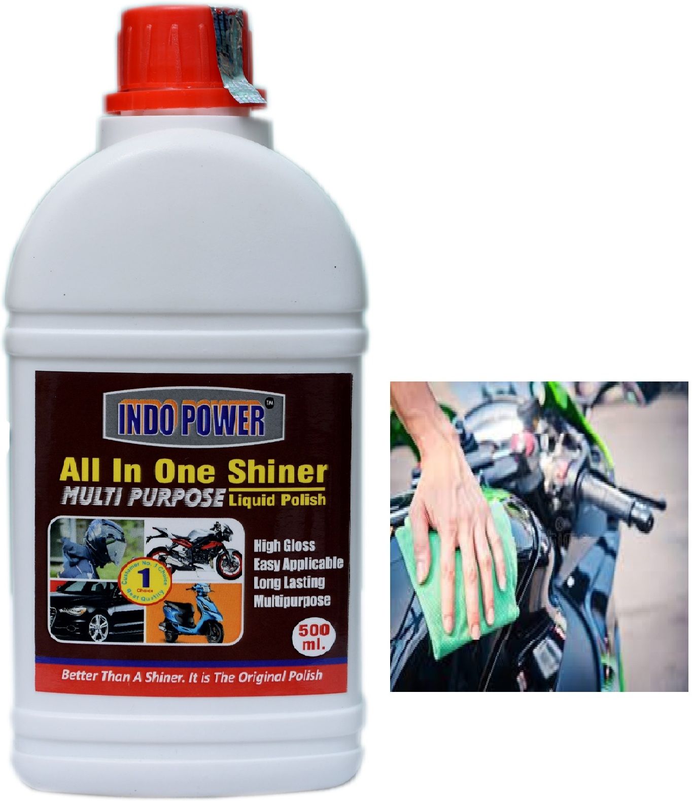indopower BOo2146-ALL IN ONE SHINER 500ml. Combo-picture-25