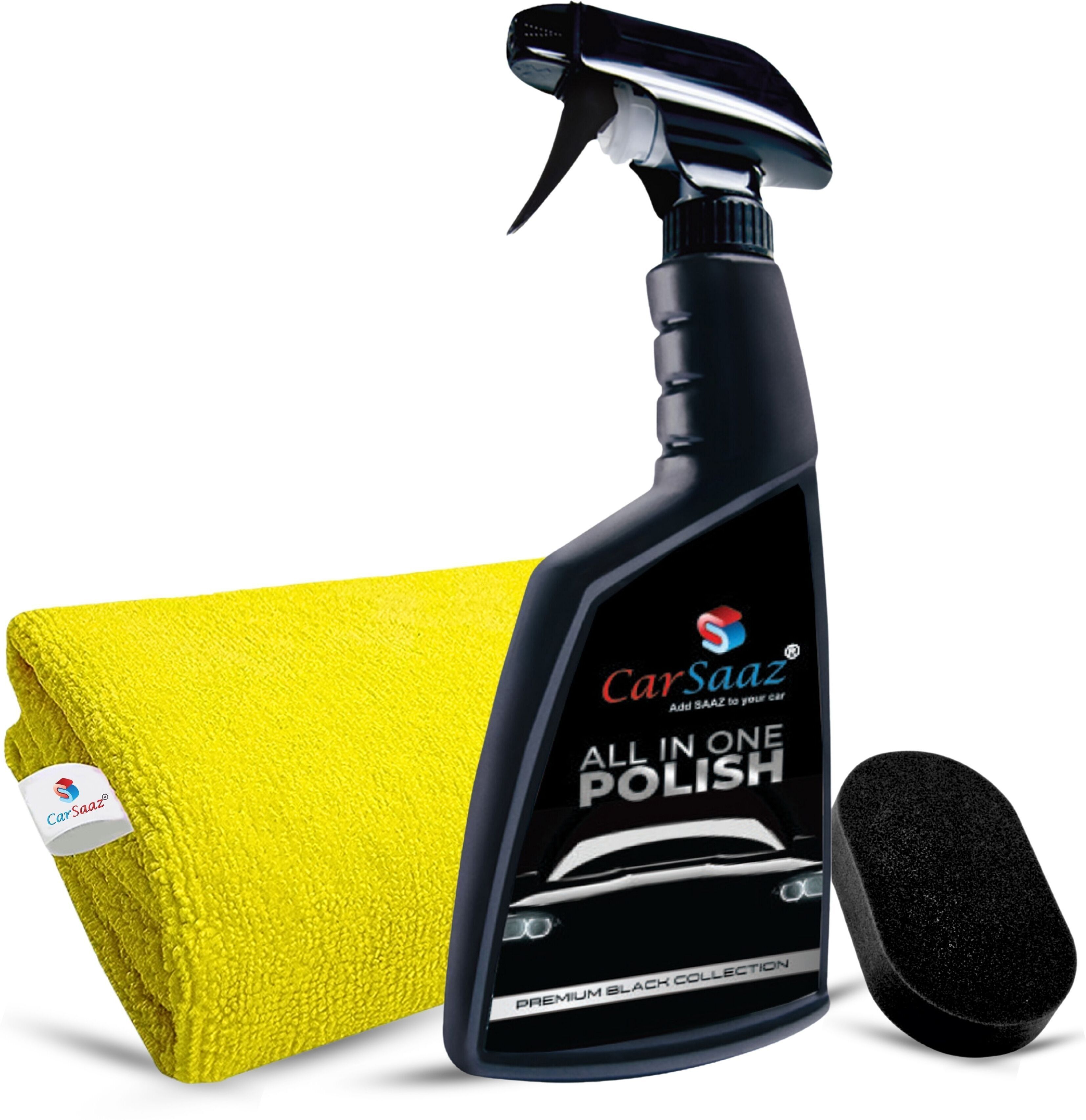 carsaaz Liquid Car Polish for Exterior, Dashboard, Leather, Metal Parts, Tyres, Windscreen, Bumper, Chrome Accent-picture-17