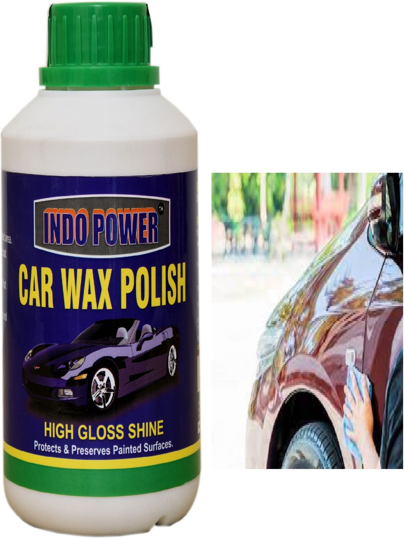 indopower BOo2369-CAR WAX POLISH 500gm. Combo-picture-27