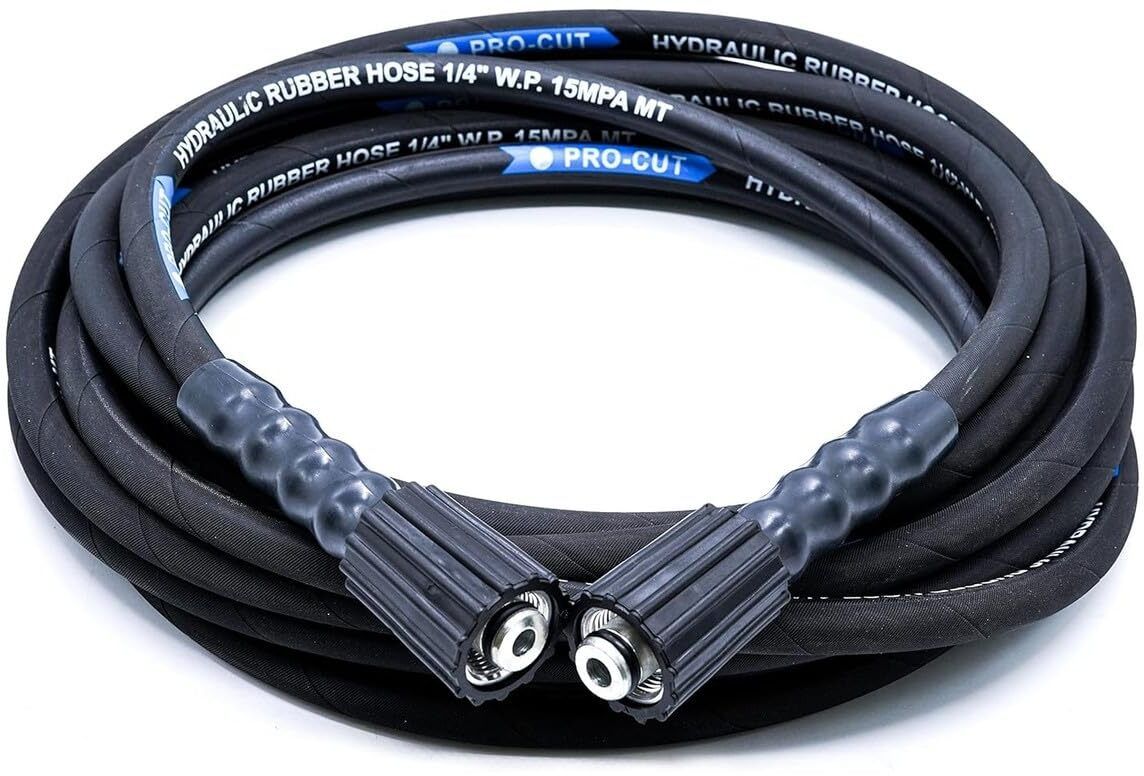 PWHP-4300-8M-M22 Heavy Duty 8m Pressure Washer Hose 4300 PSI M22 Thread with O-Ring for STARQ Hose Pipe-image-25