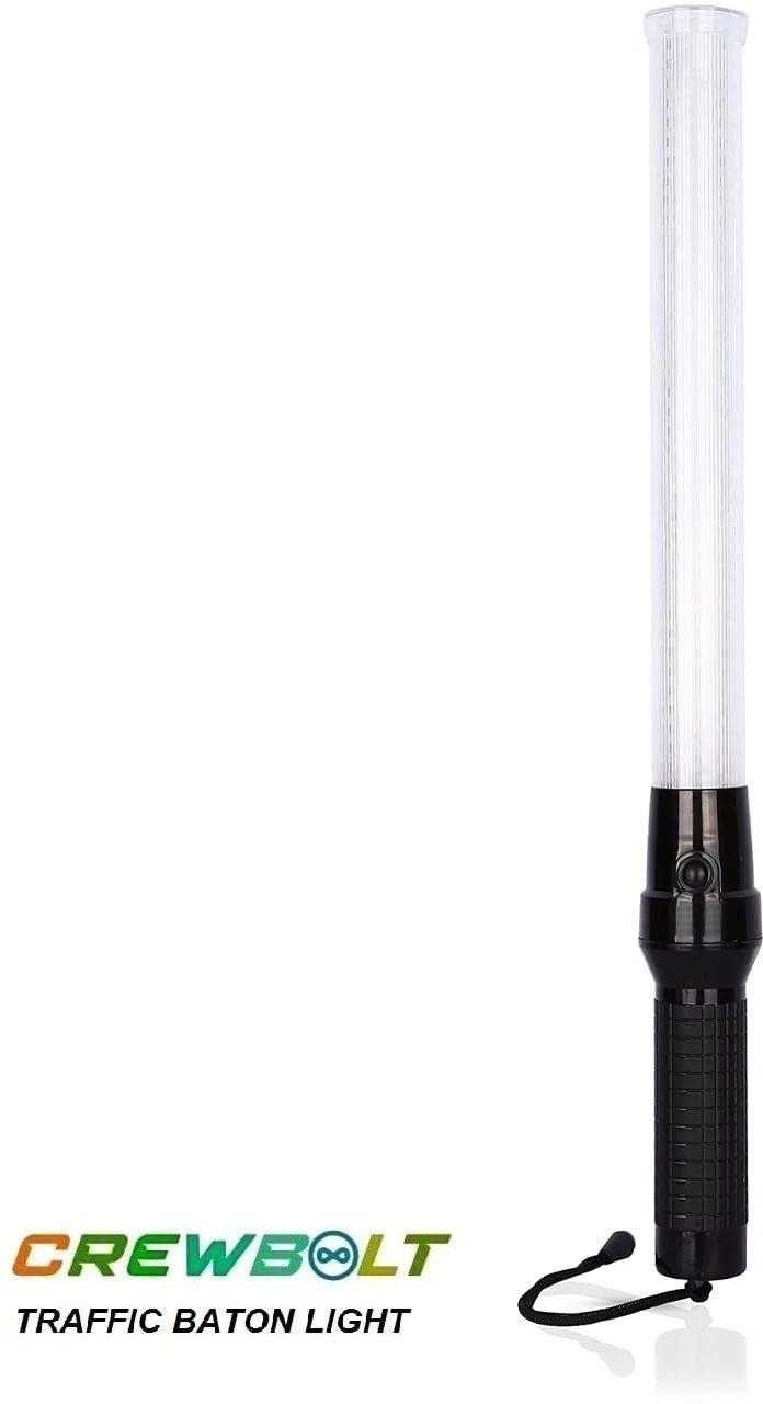 21 Inch Marshlling Torch Traffic Baton Light Road Safety Emergency Sign Flashing Car Reflector Light