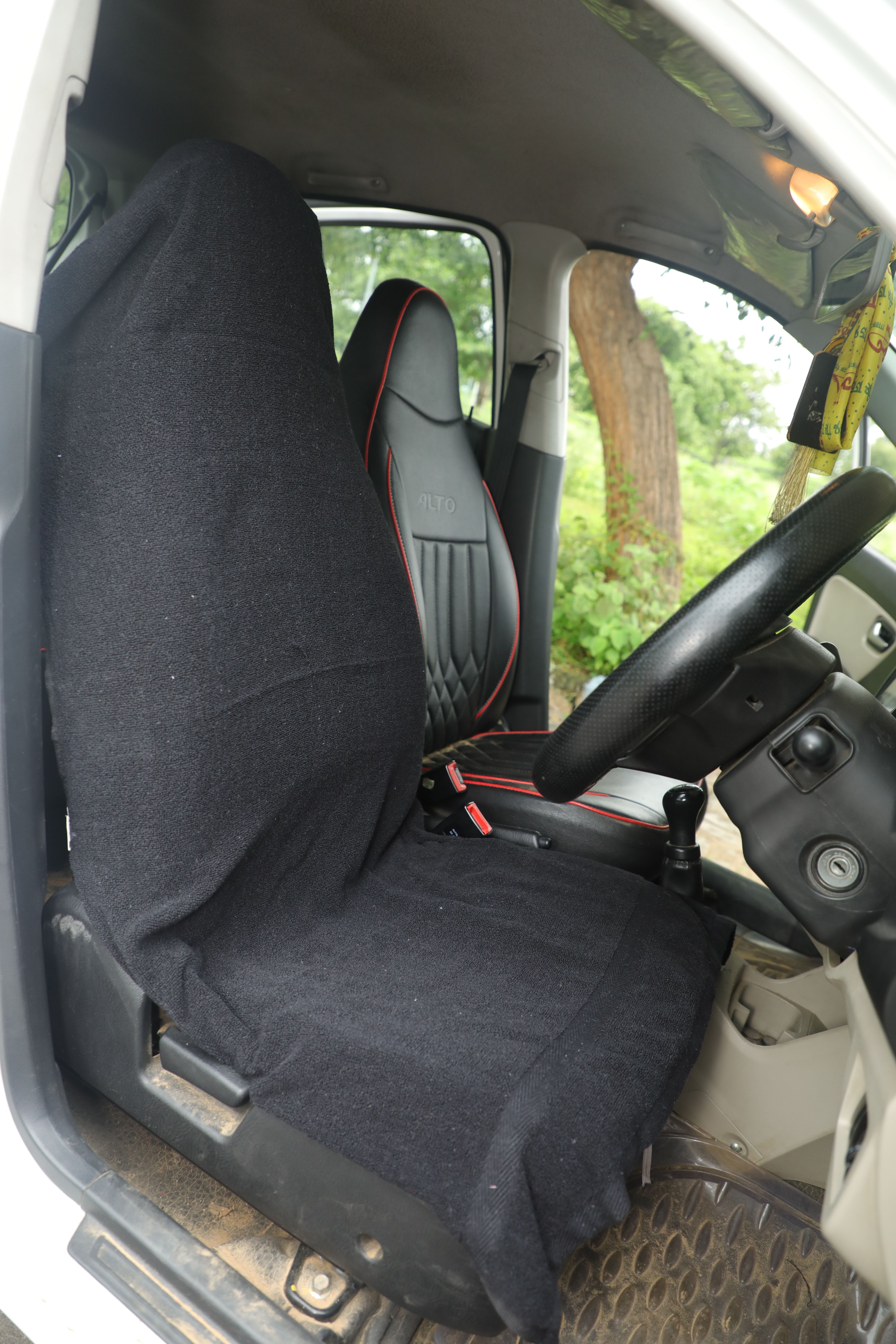 rexxica Cotton Car Seat Cover Front All Model, Towel Fabric Car Seat Covers-picture-26