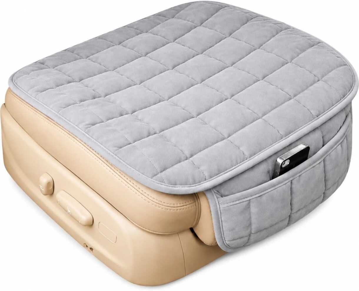 Velvet, Cotton Car Seat Cover For Universal For Car Universal (Compatible with Most Car Models)-image-22