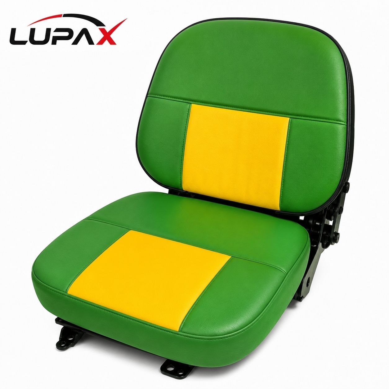 lupax PU Leather, Leatherette Car Seat Cover John Deere Tractor Seat Cover-picture-23