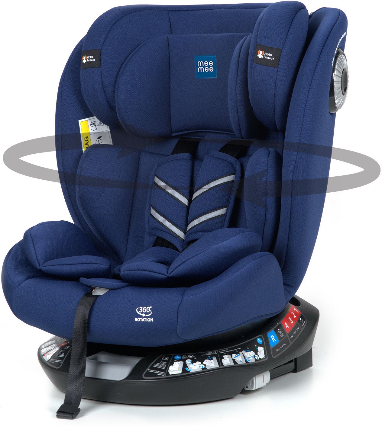 Orbit 360 Rotatable Convertible ISOFIX Baby Car Seat for 0–12 Years for Children Baby Car Seat-image-43