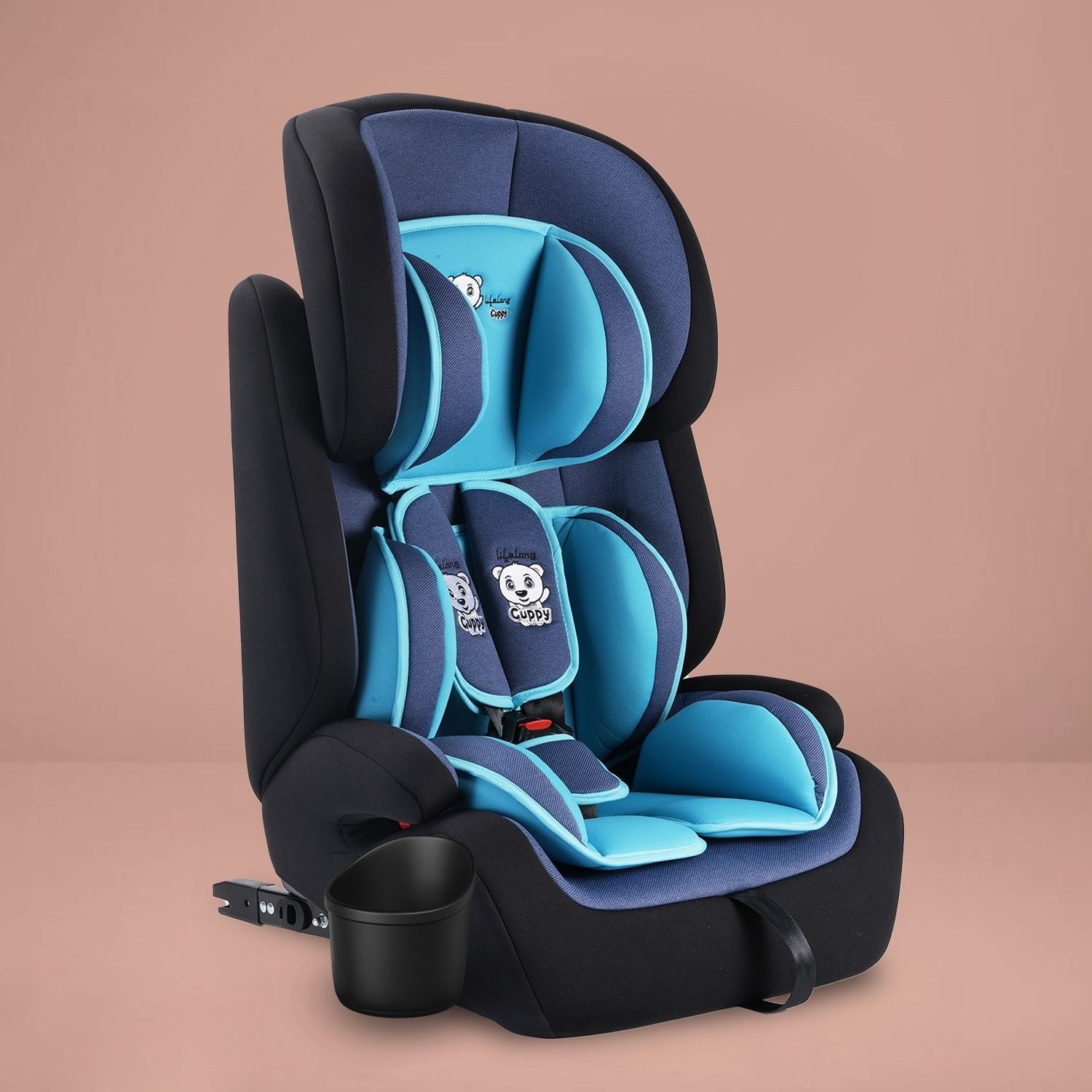 Cuppy Car Seat with Isofix for 9 months to 12 years old Kids LLCCS022 Baby Car Seat