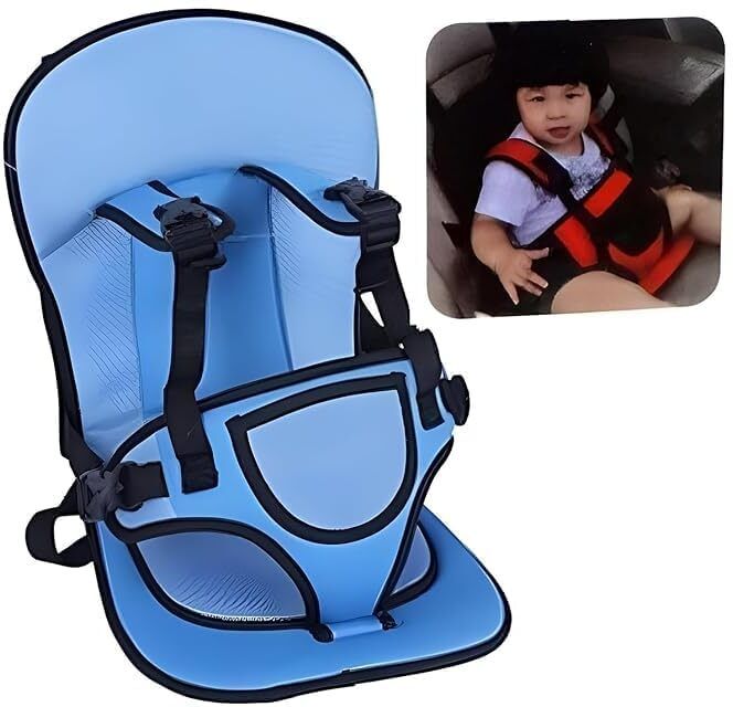 Portable Baby Safety Car Cushion Seat with 5-Point Harness Baby Car Seat