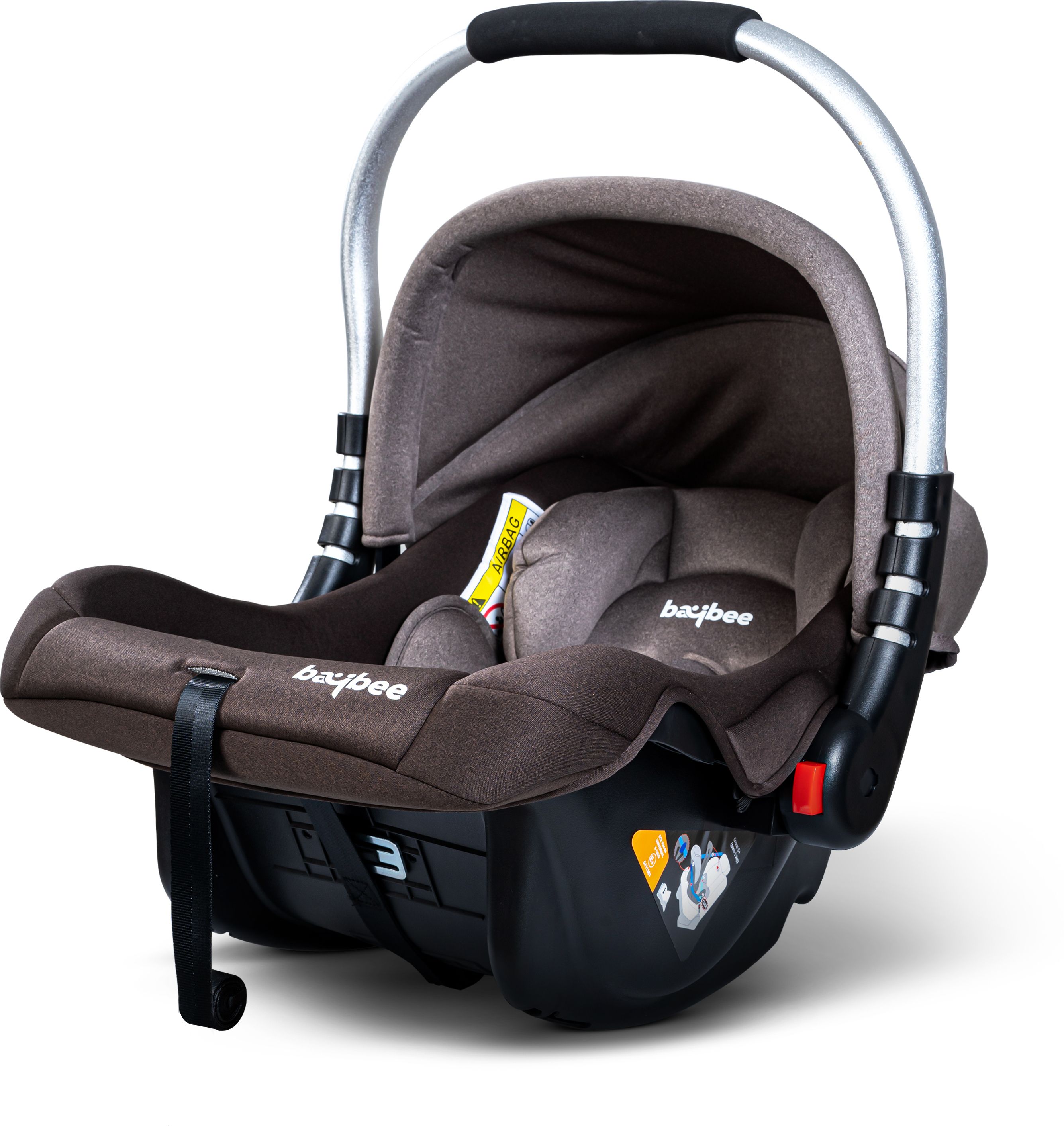 4 in 1 Multi Purpose Baby Carry Cot Cum Car Seat with Canopy, Adjustable Baby Carry Cot