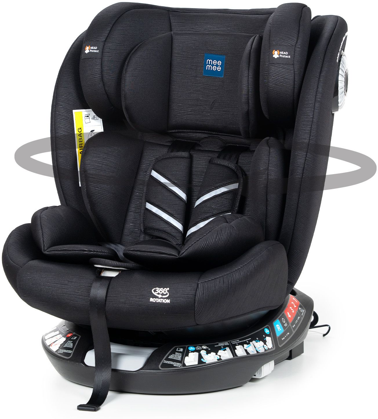 Orbit 360 Rotatable Convertible ISOFIX Baby Car Seat for 0–12 Years for Children Baby Car Seat-image-44