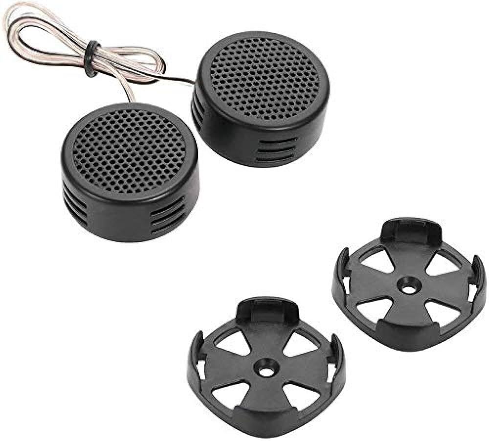 Kaxtang Max Dome Tweeters with Mounting Black Surface for car stereo 1.5INCH Tweeter Car Speaker