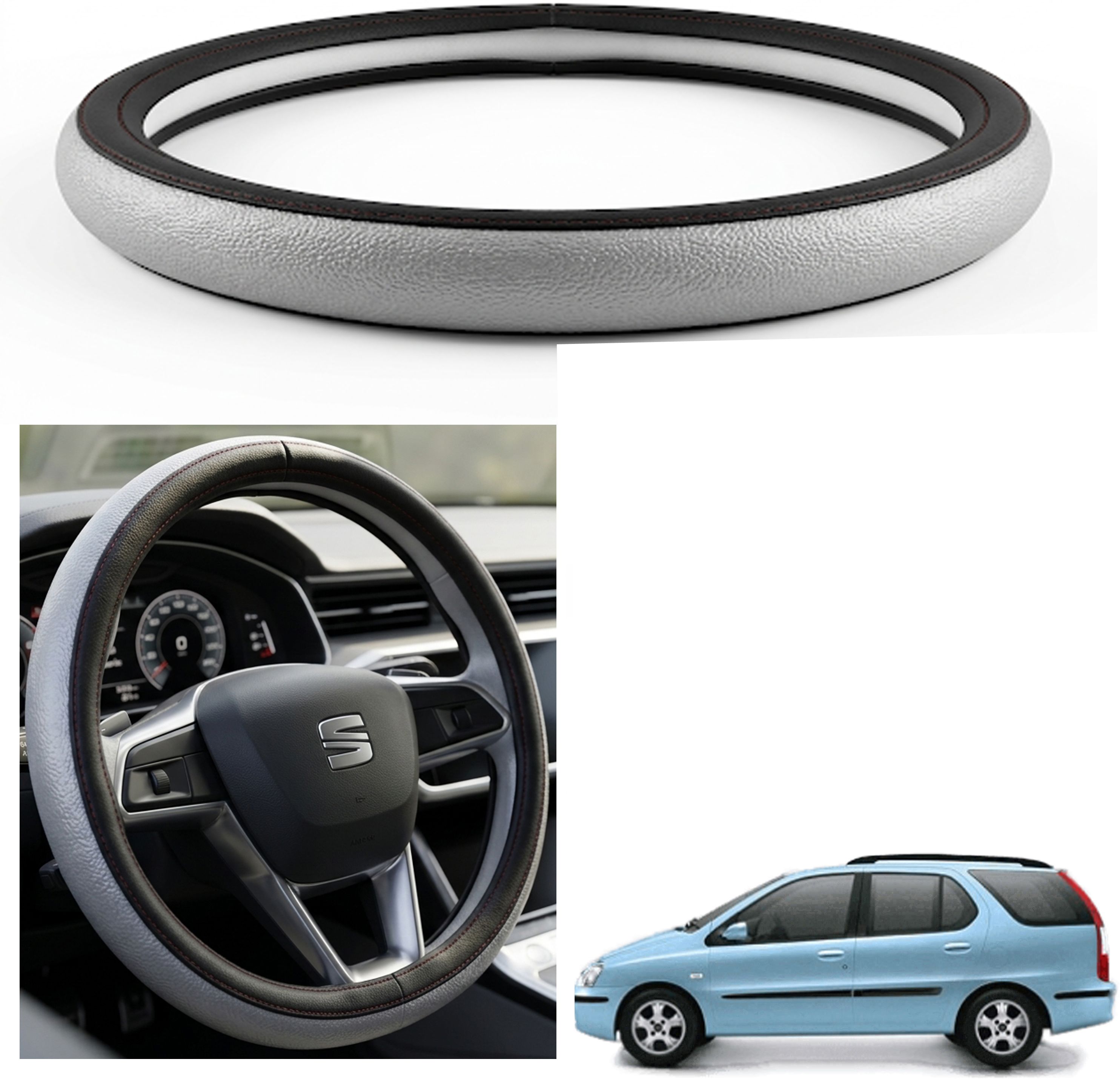 shivaay Steering Cover For Tata Indigo Marina-picture-20