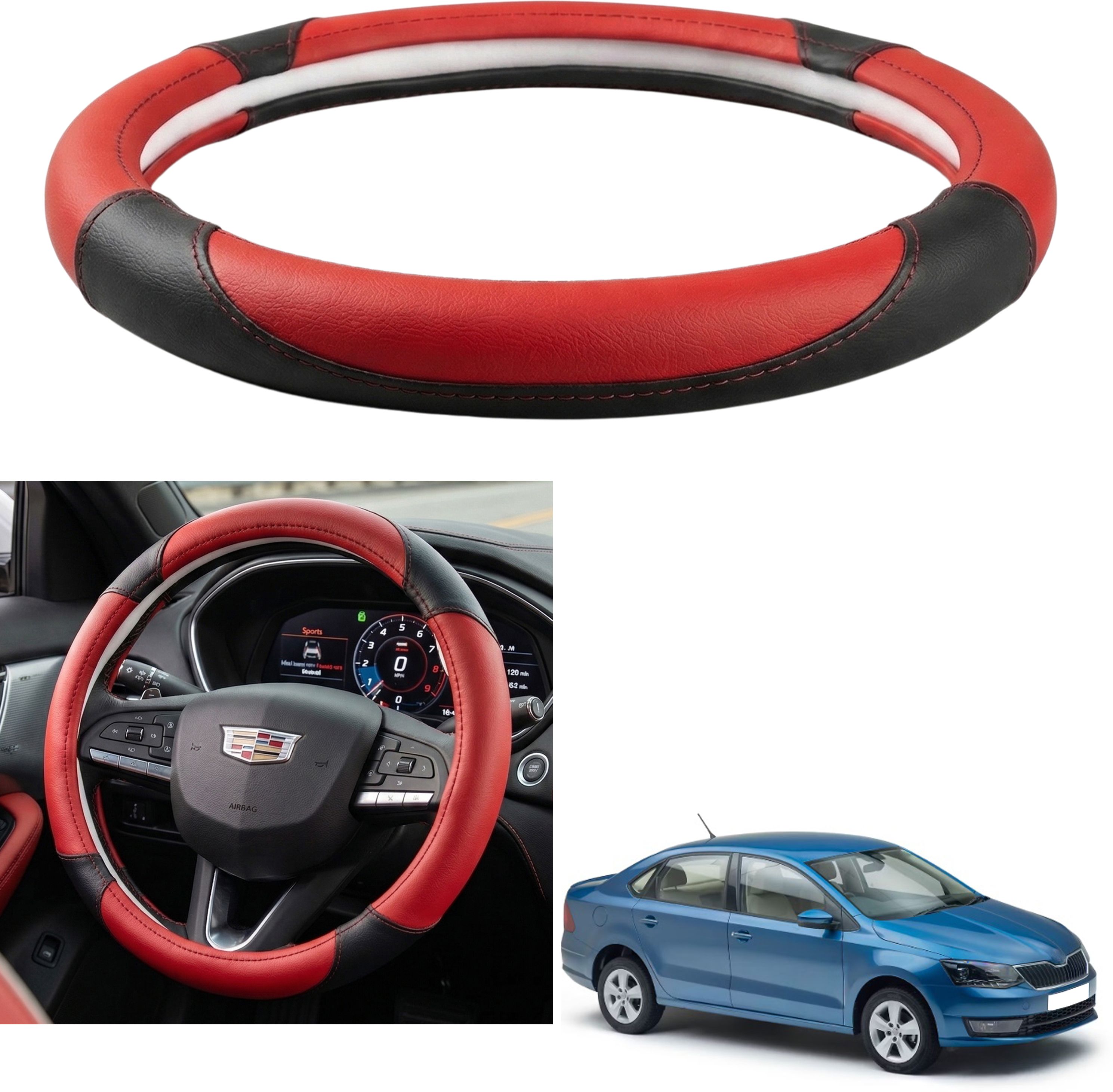 shivaay Steering Cover For Skoda Rapid-picture-8