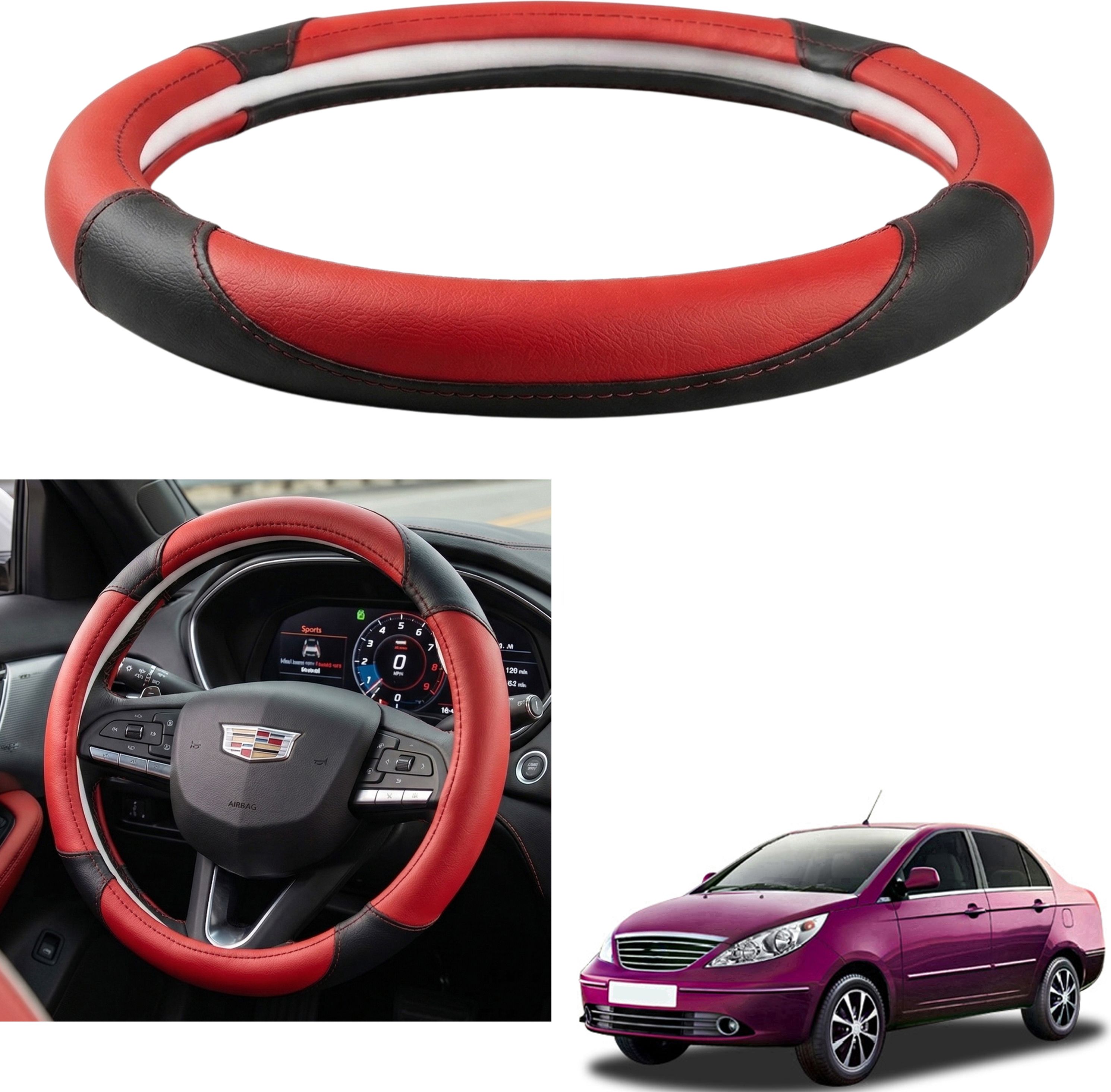 shivaay Steering Cover For Tata Manza-picture-48