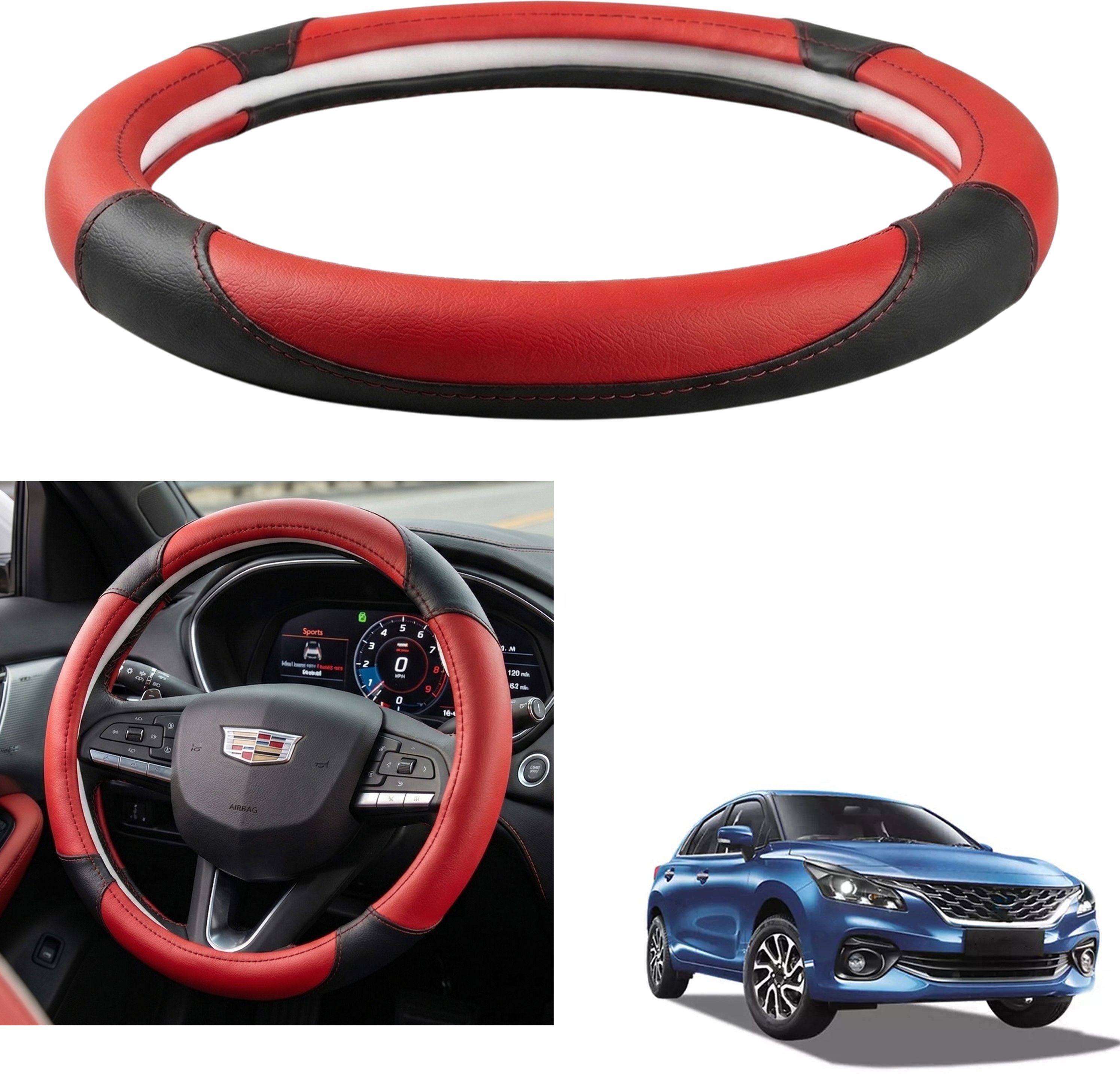 shivaay Steering Cover For Maruti Baleno-picture-4