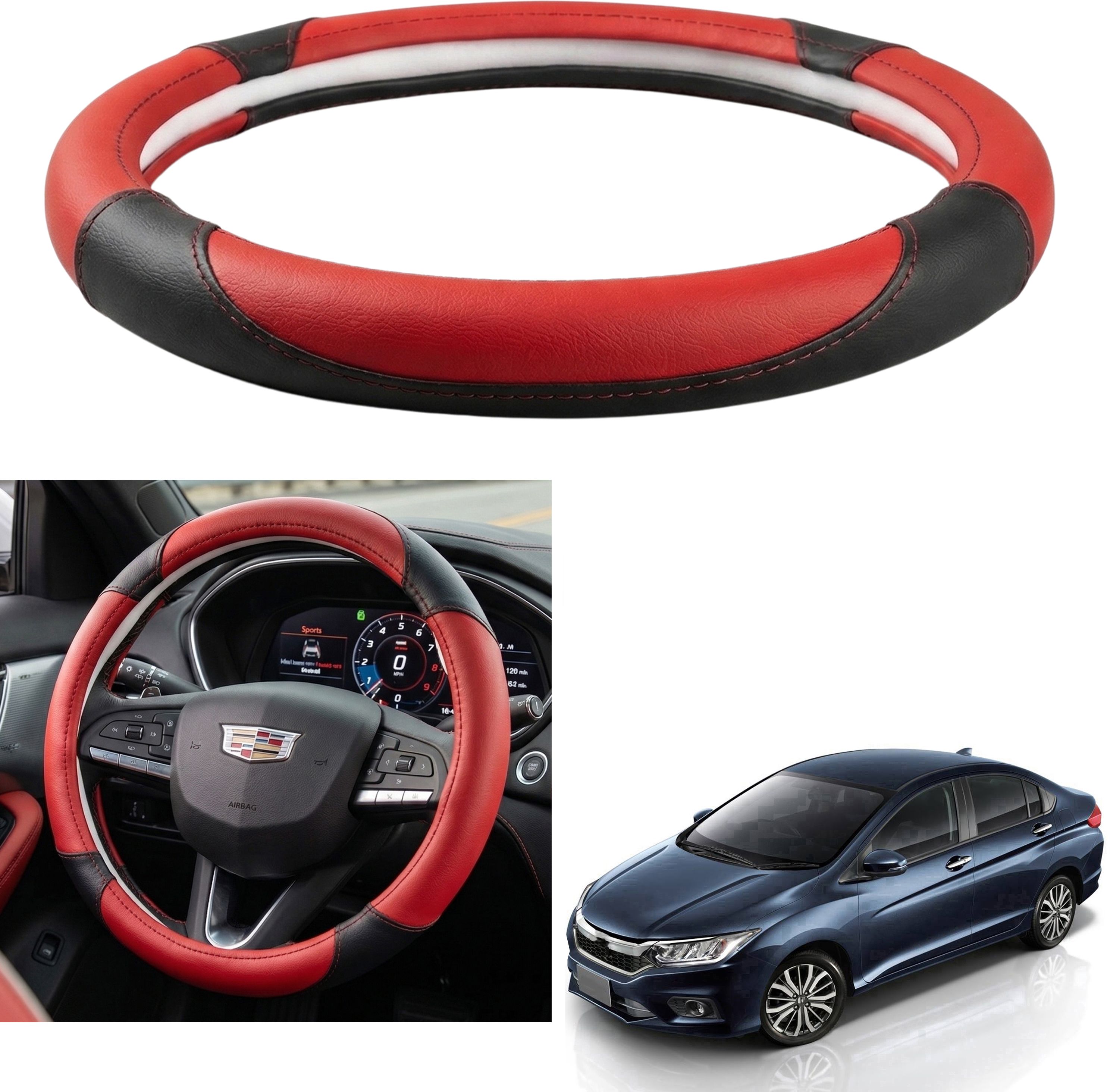 shivaay Steering Cover For Honda City-picture-42