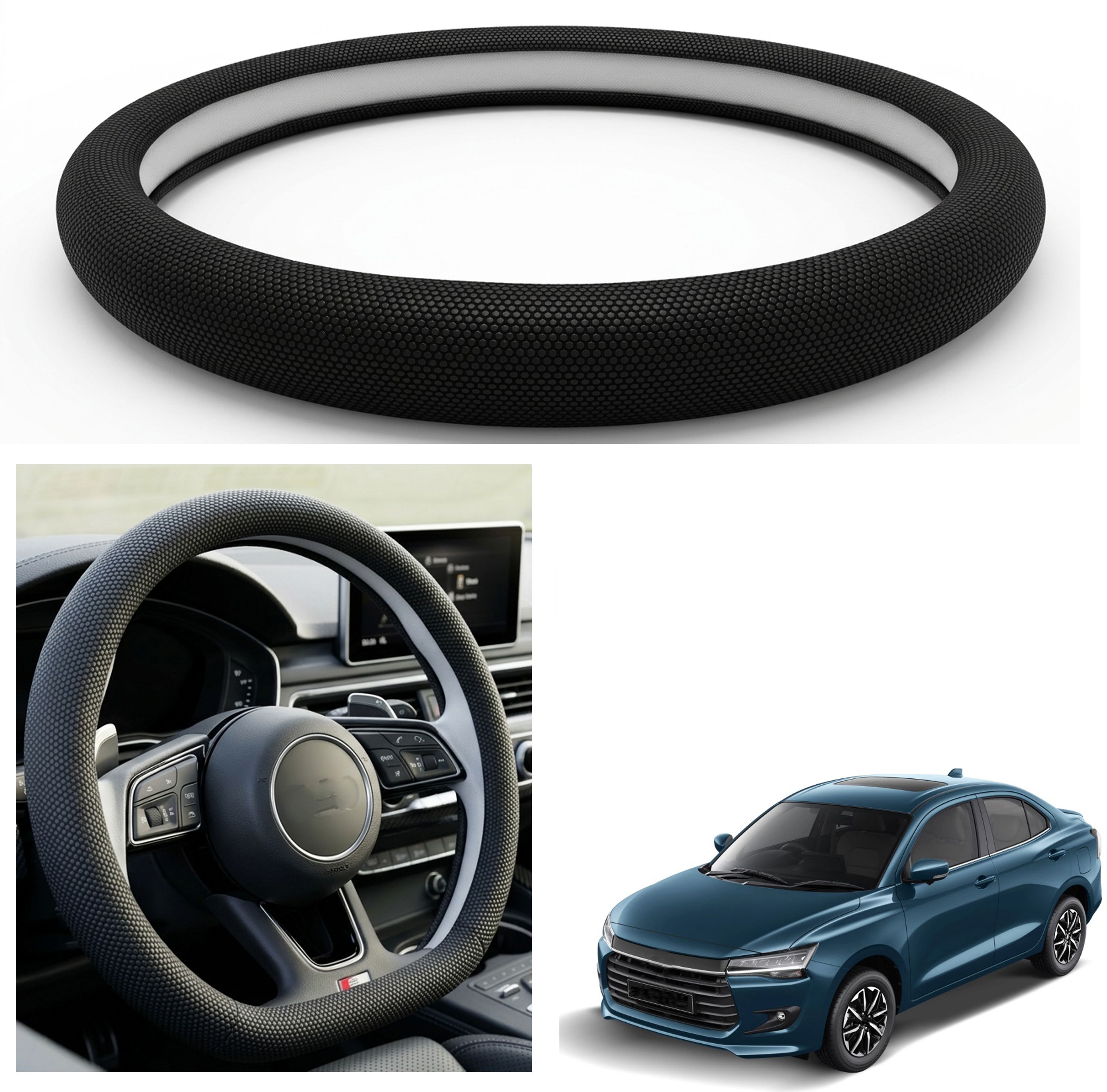 shivaay Steering Cover For Maruti Swift Dzire-picture-20