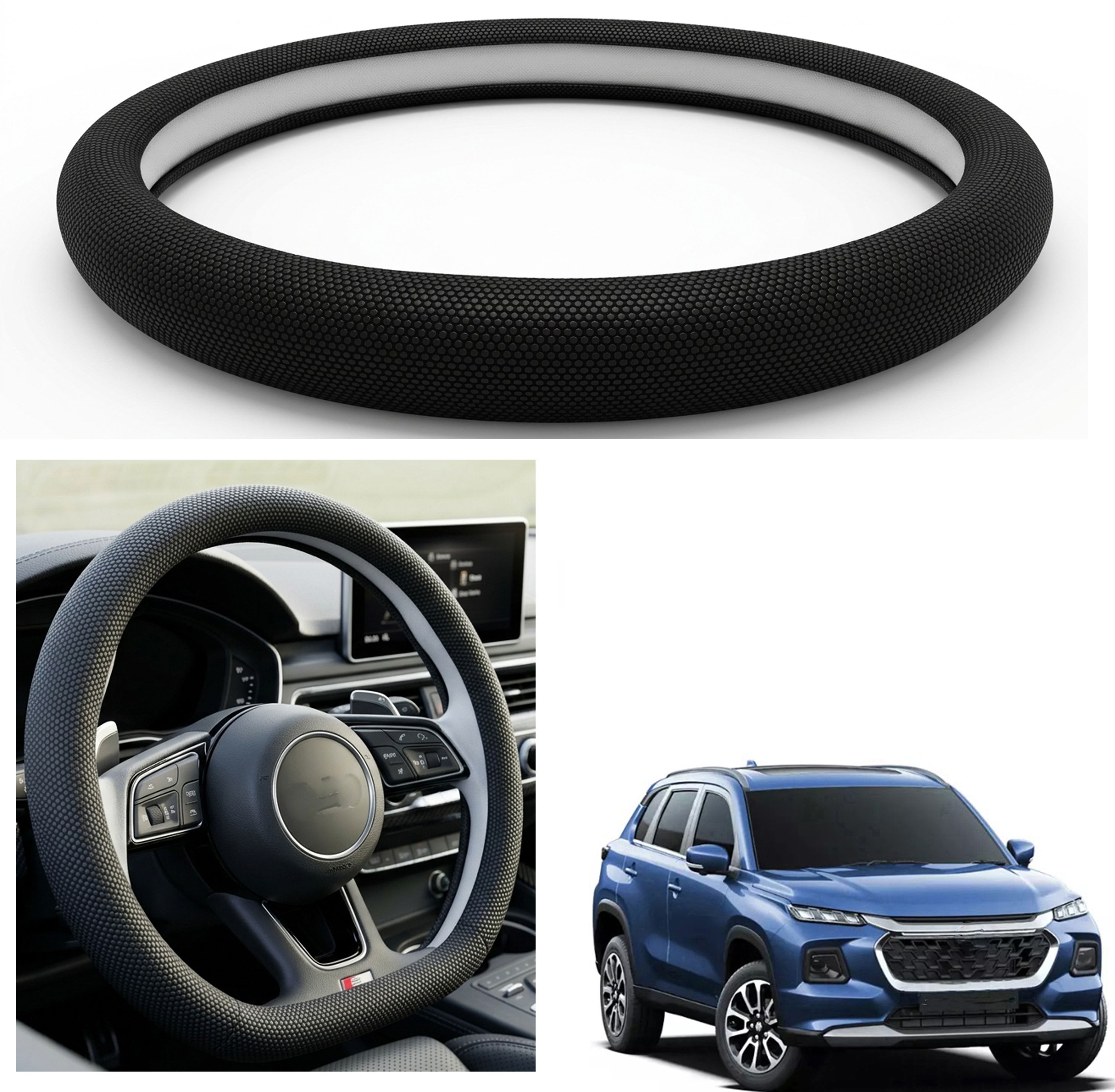 shivaay Steering Cover For Maruti Grand Vitara-picture-44