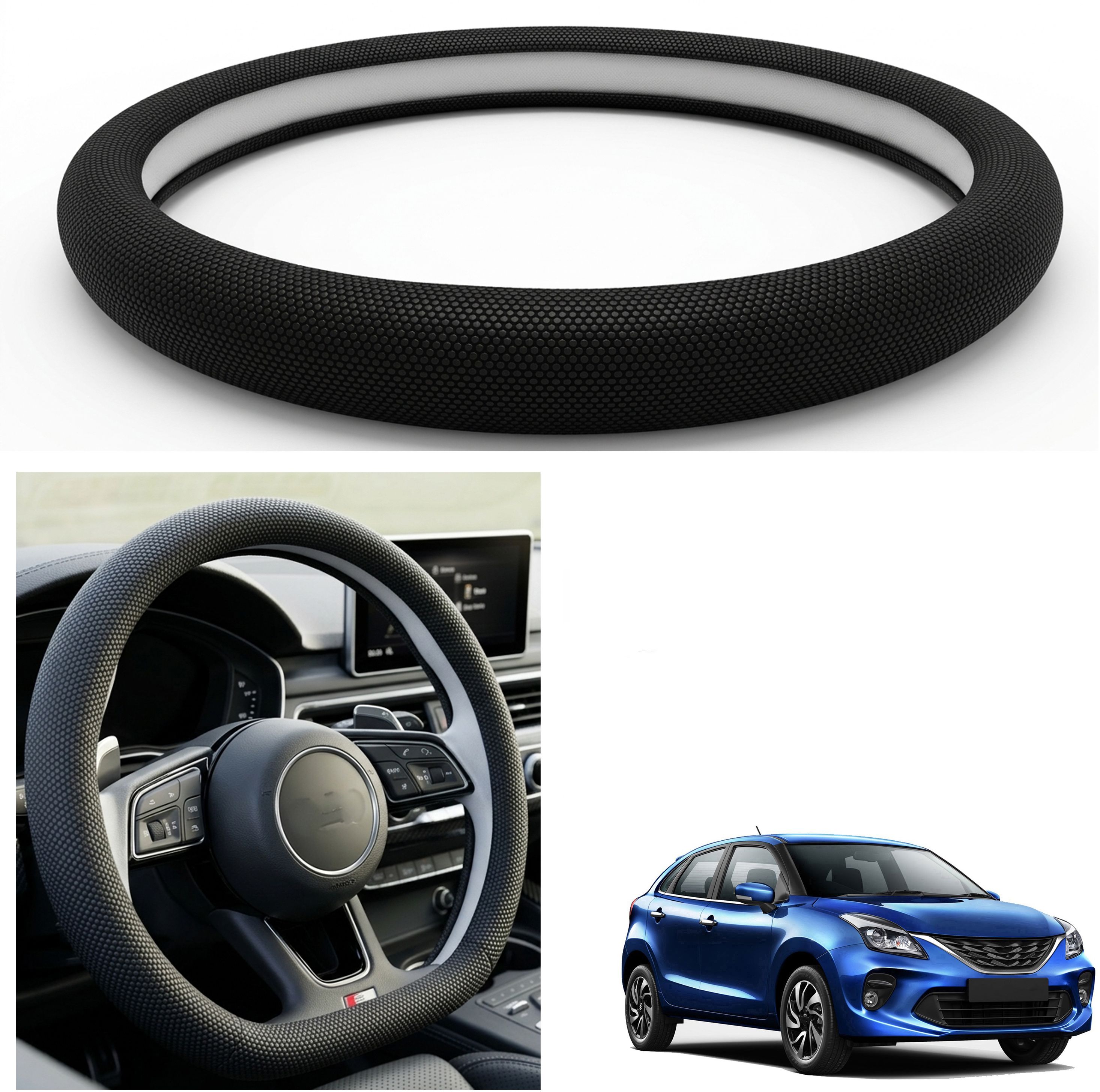 shivaay Steering Cover For Maruti Baleno-picture-20