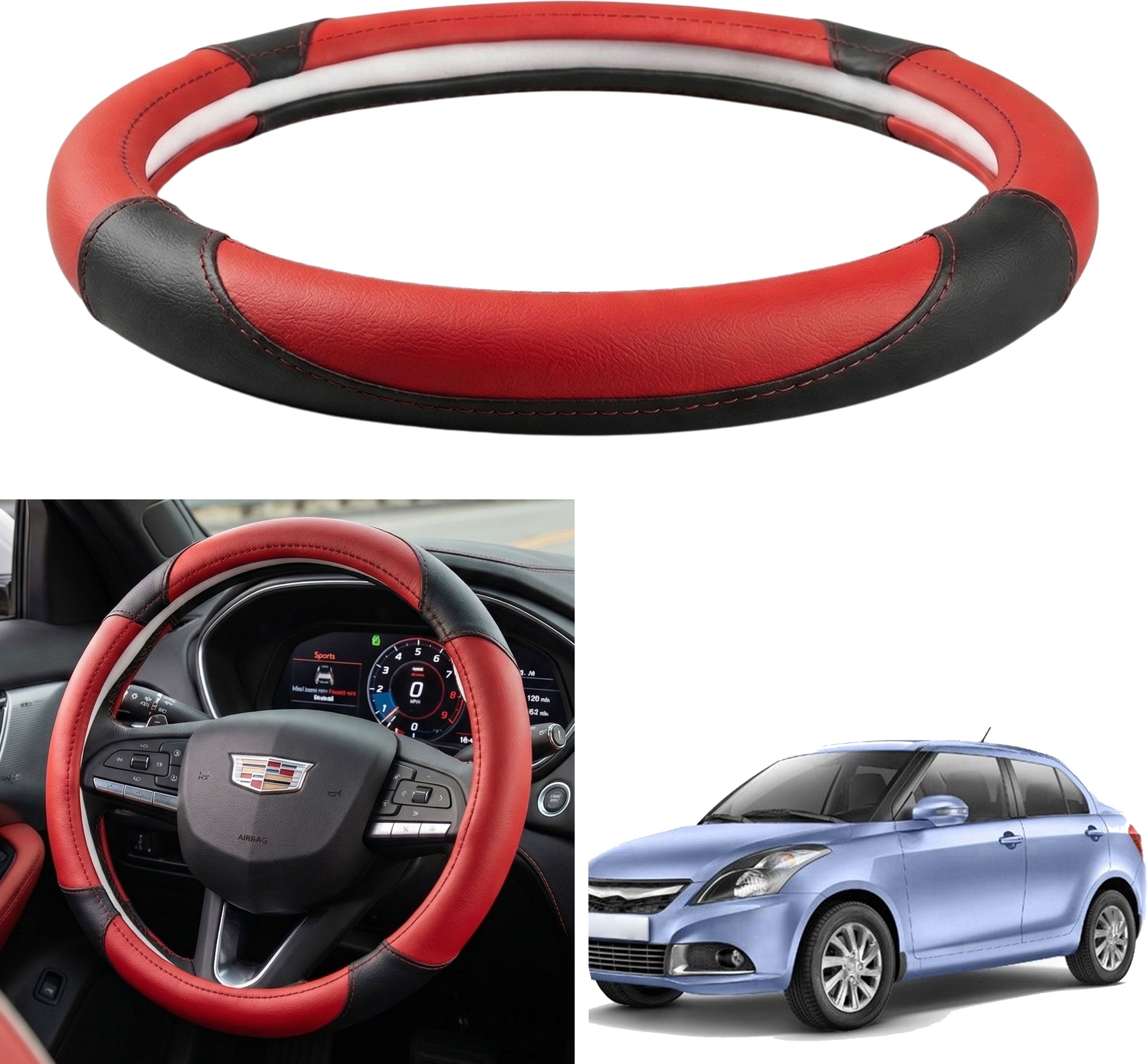 shivaay Steering Cover For Maruti Swift Dzire-picture-38