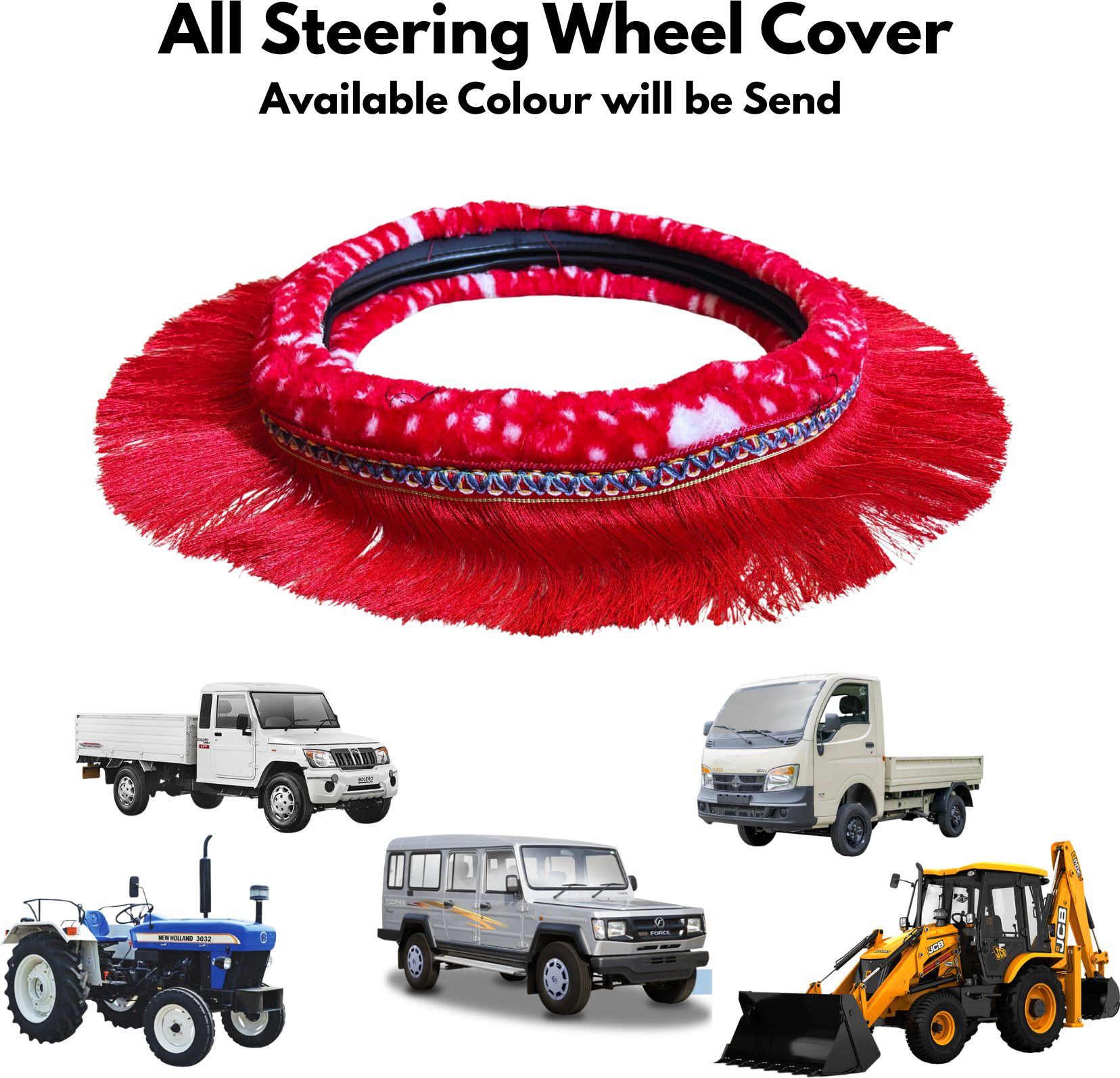 Hand Stiched Steering Cover For Ashok Leyland 1 Series, 2 Series, 3 Series, 4 Series-image-44