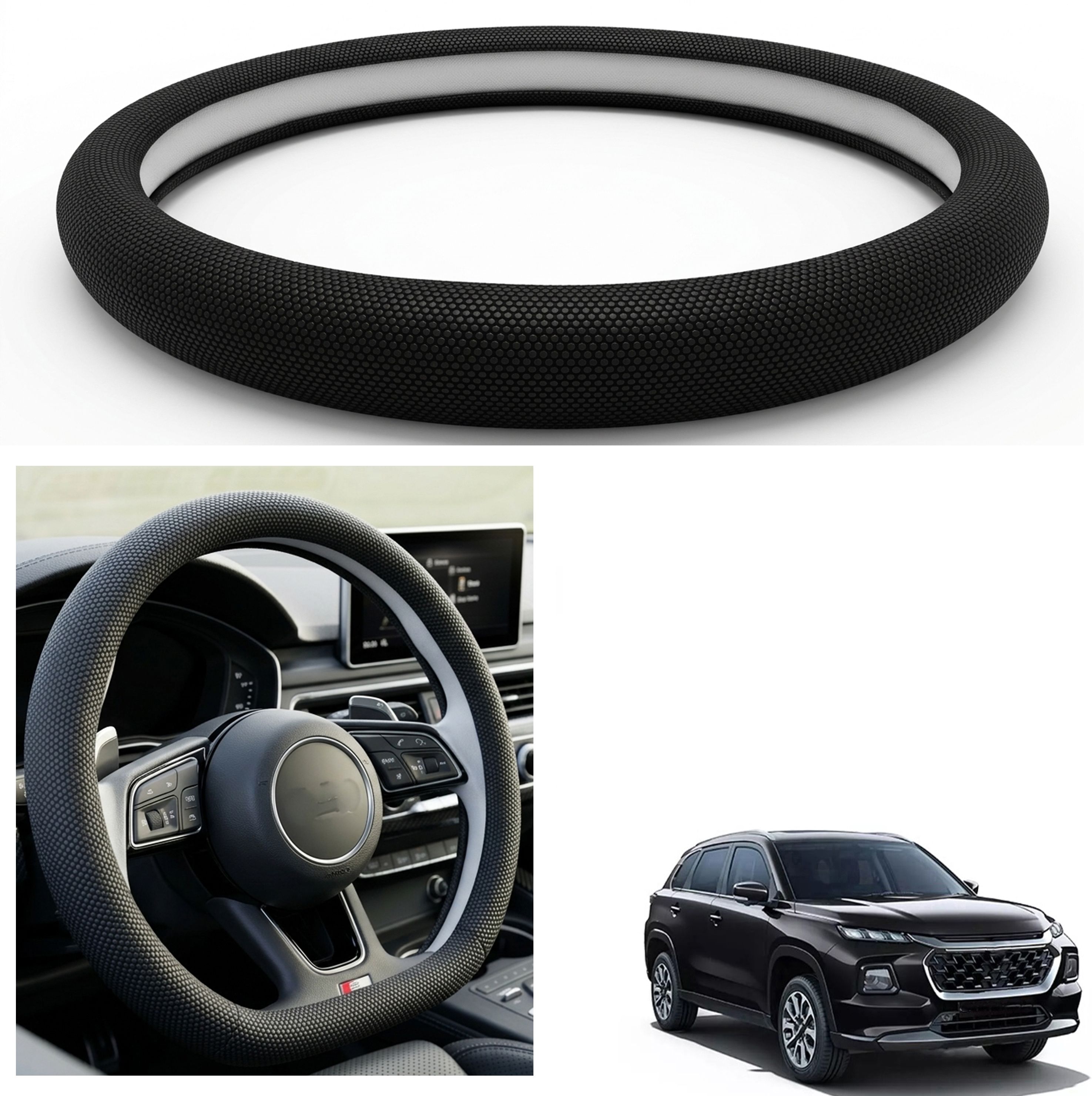 shivaay Steering Cover For Maruti Grand Vitara-picture-29