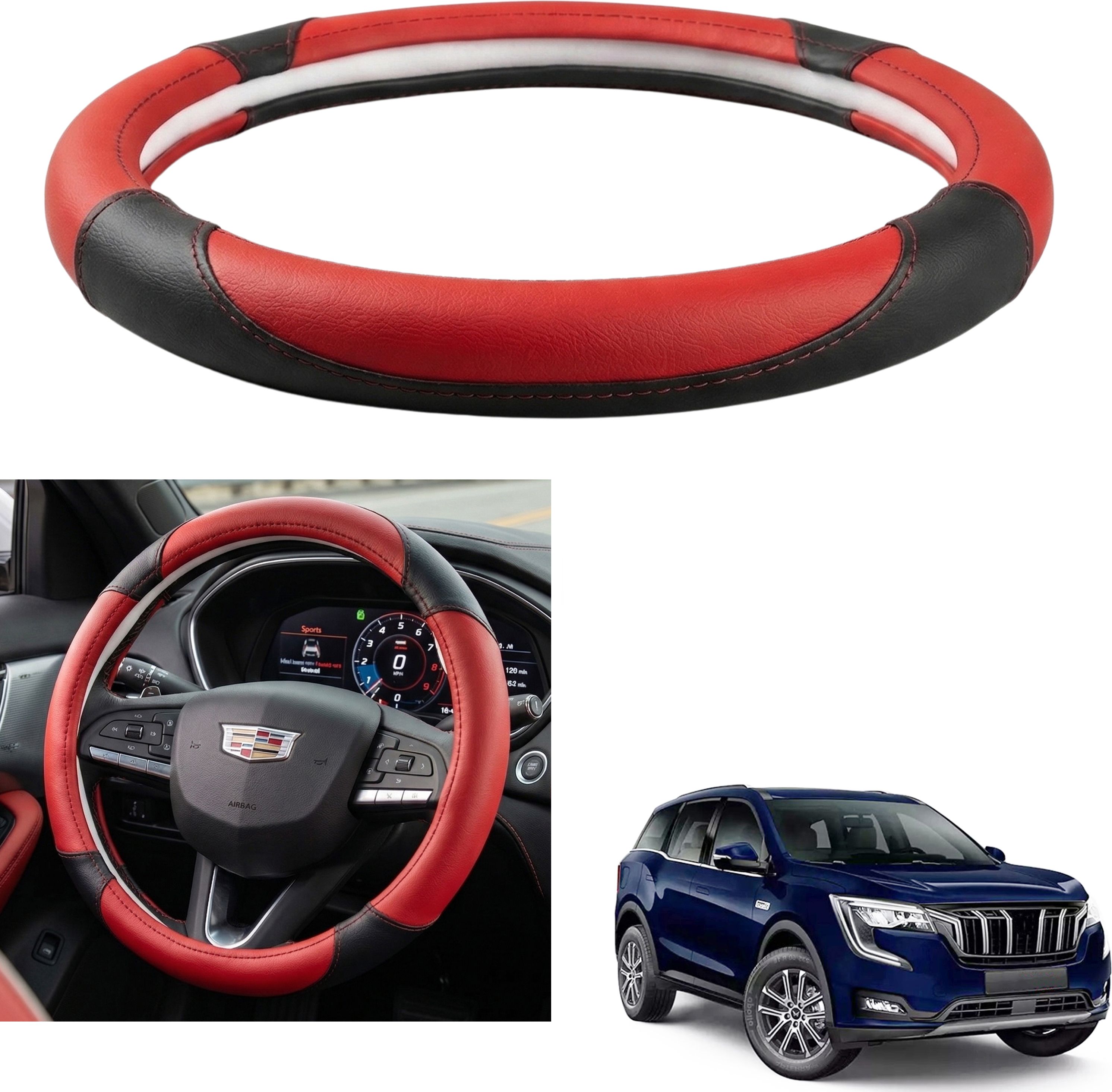shivaay Steering Cover For Mahindra XUV-picture-2