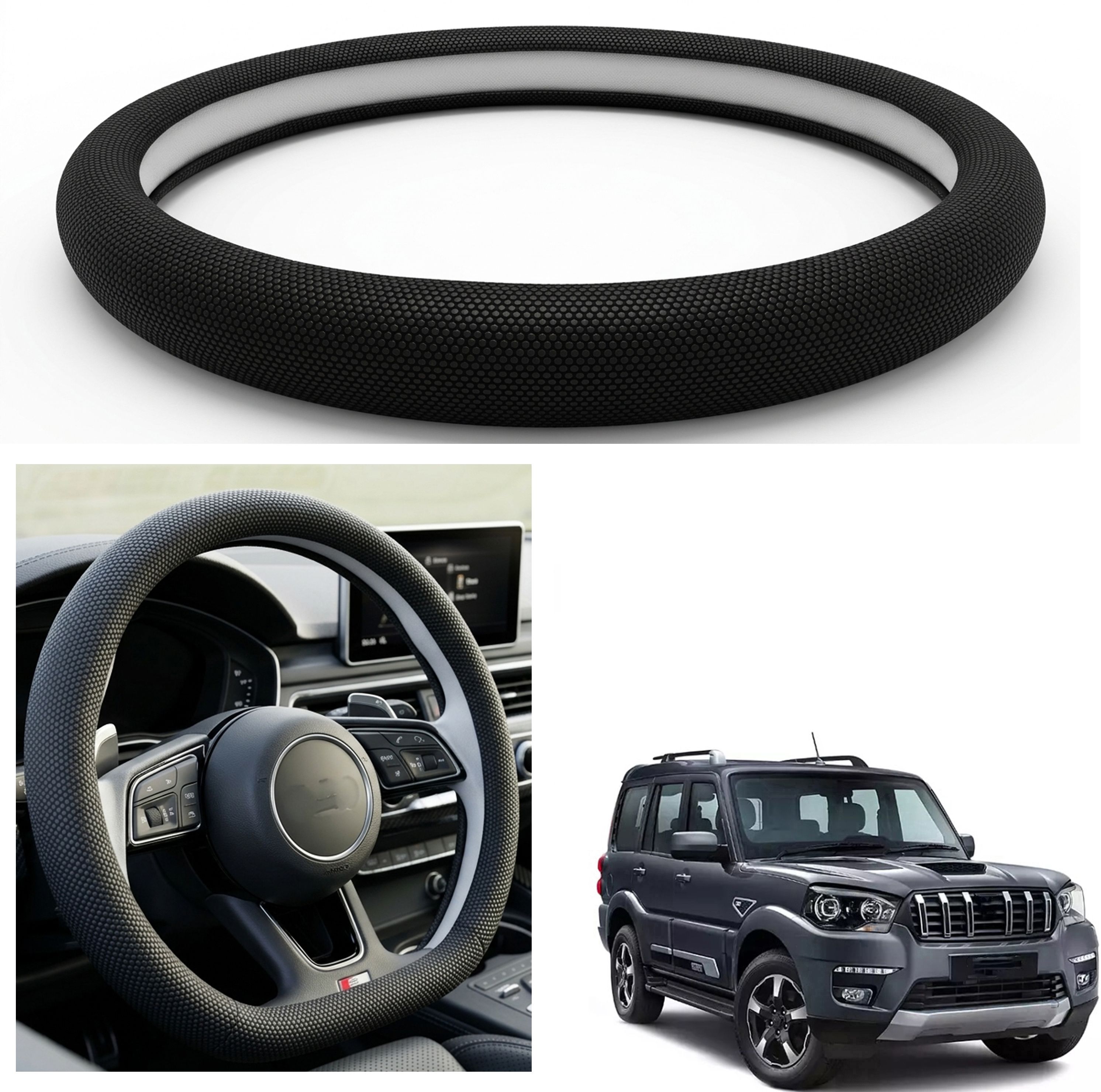 shivaay Steering Cover For Mahindra Scorpio-picture-40