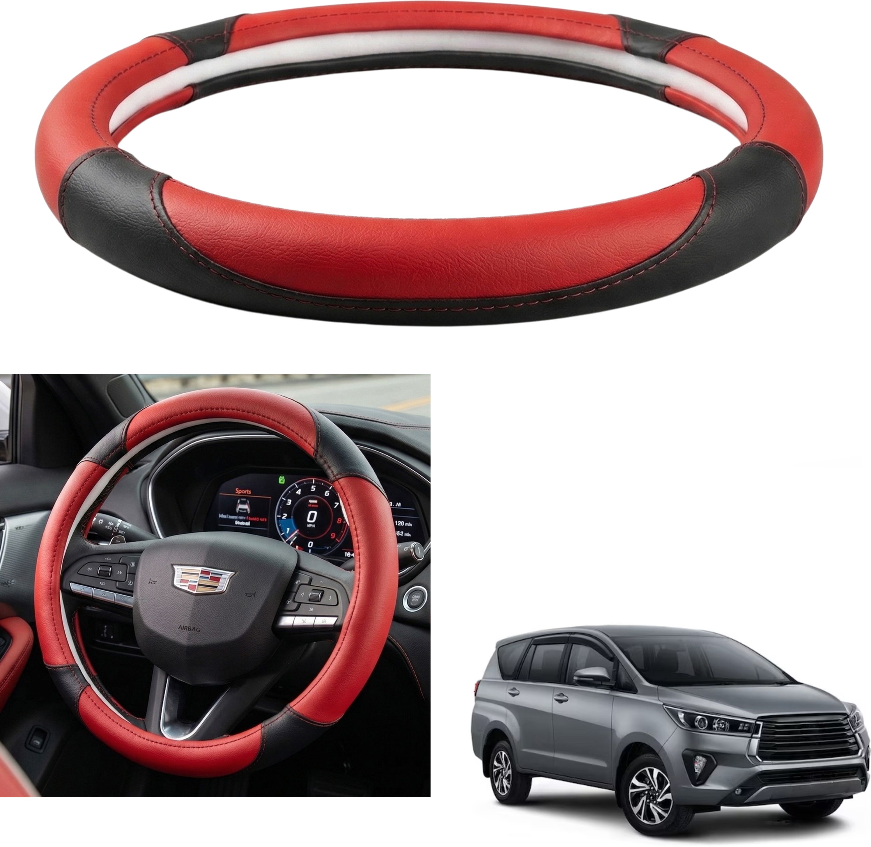 shivaay Steering Cover For Toyota Innova-picture-13
