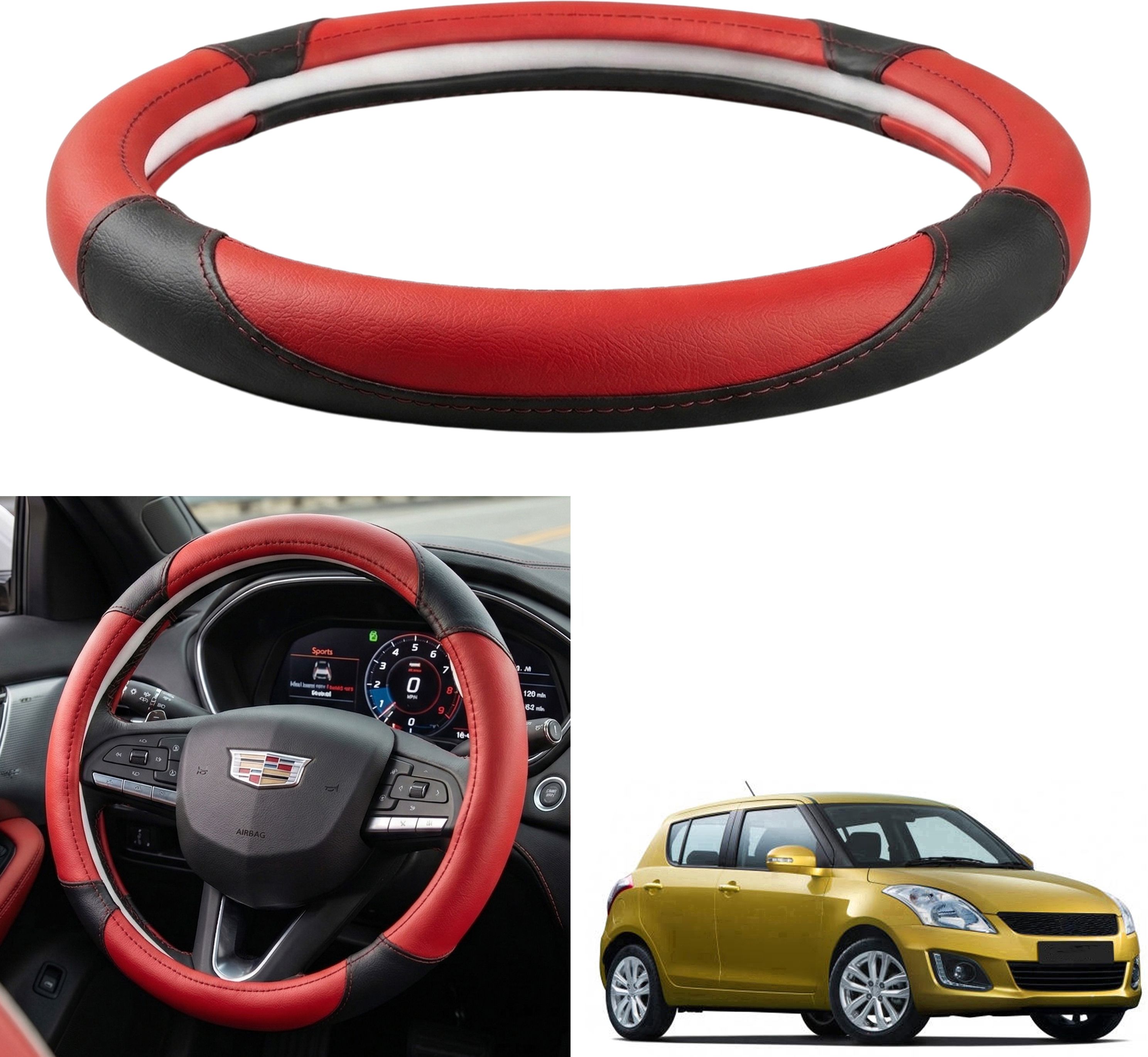 shivaay Steering Cover For Maruti New Swift-picture-8