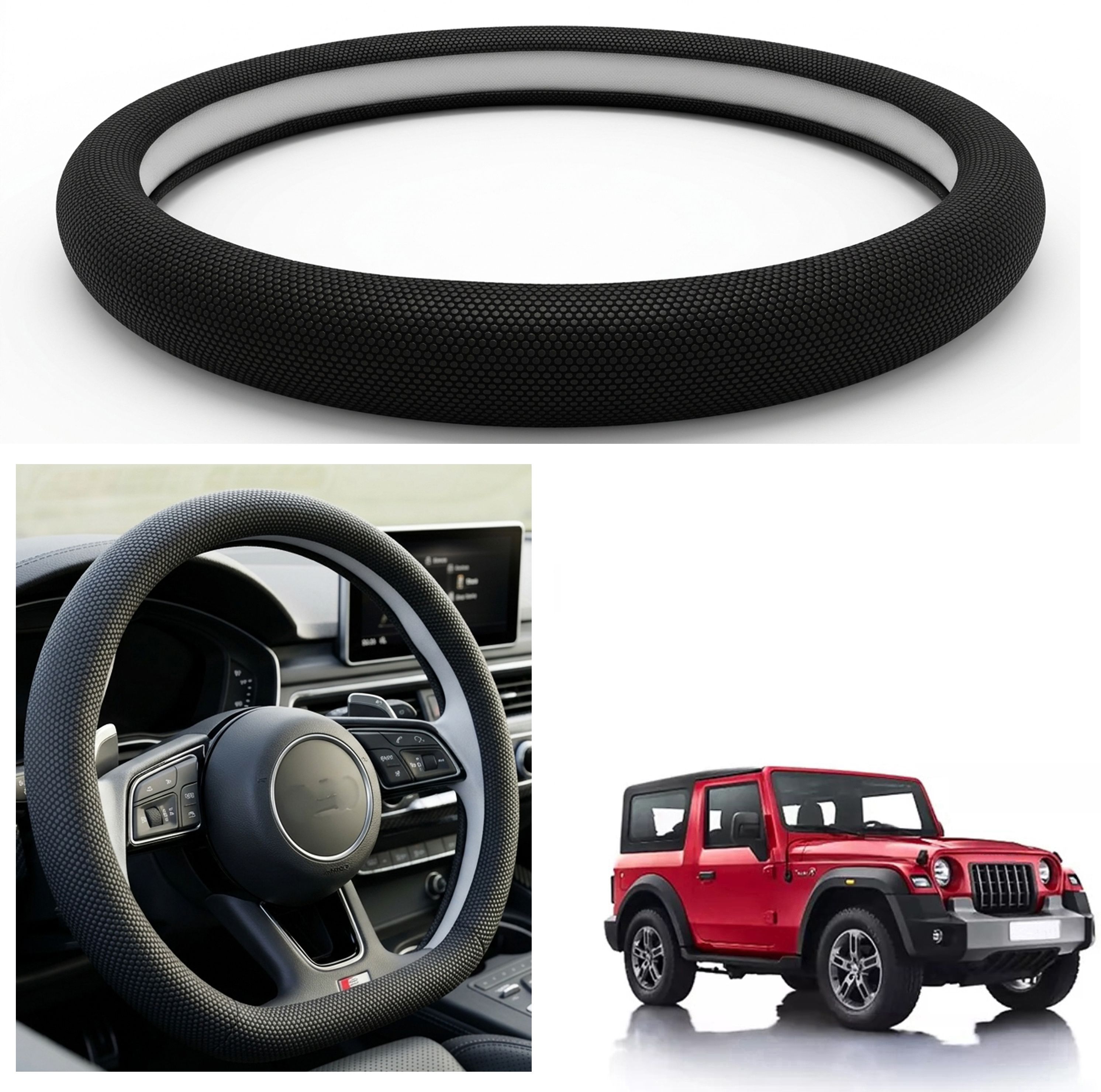 shivaay Steering Cover For Mahindra Thar-picture-32