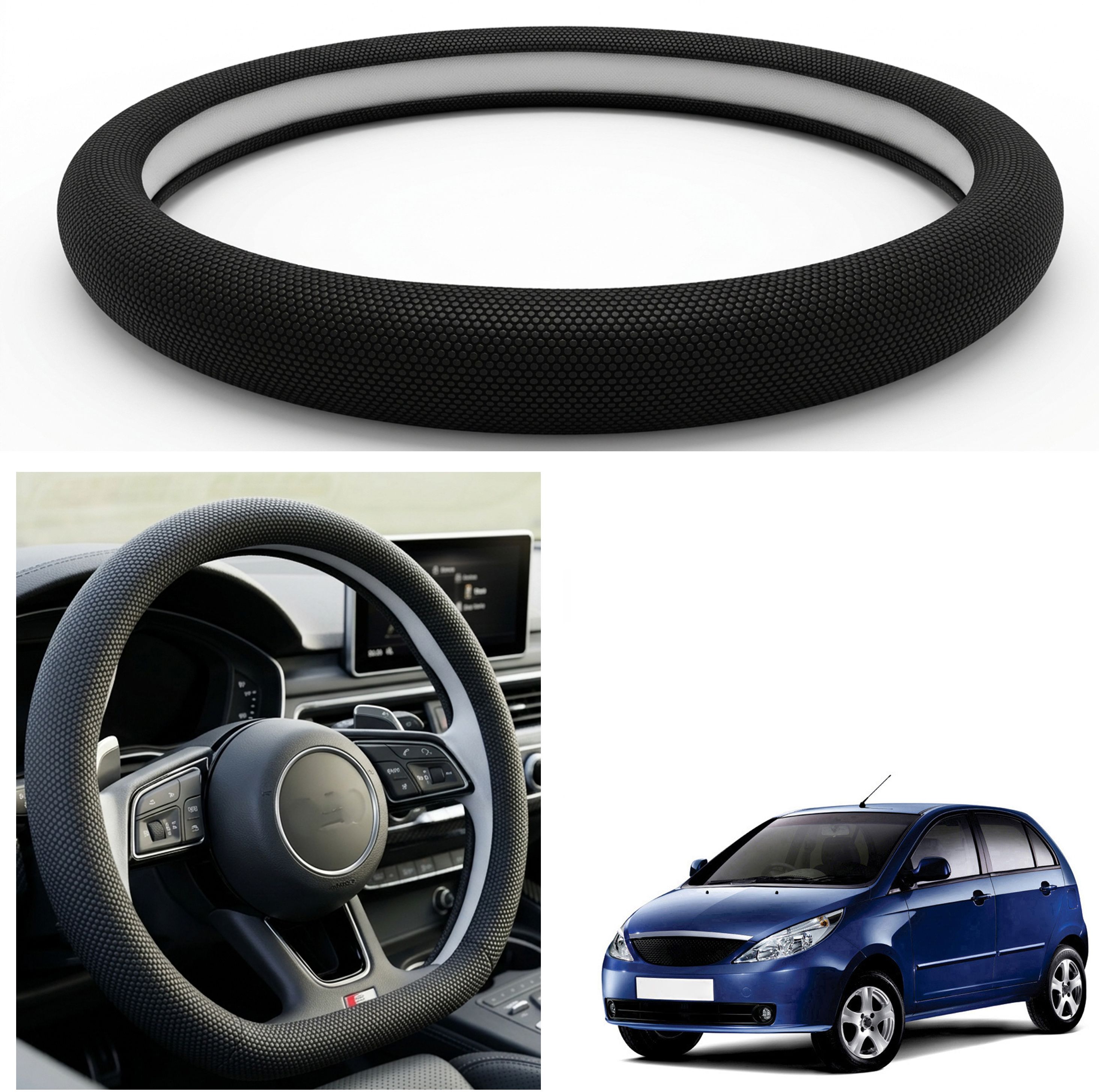 shivaay Steering Cover For Tata Indica Vista-picture-8