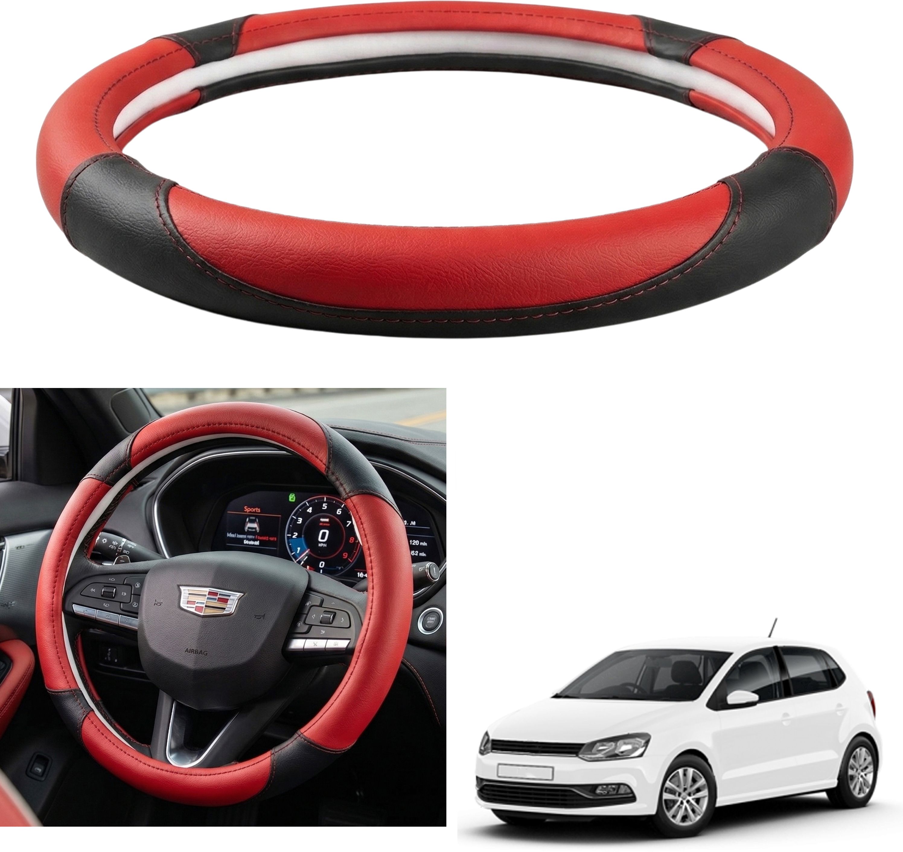 shivaay Steering Cover For Volkswagen Polo Exquisite-picture-5