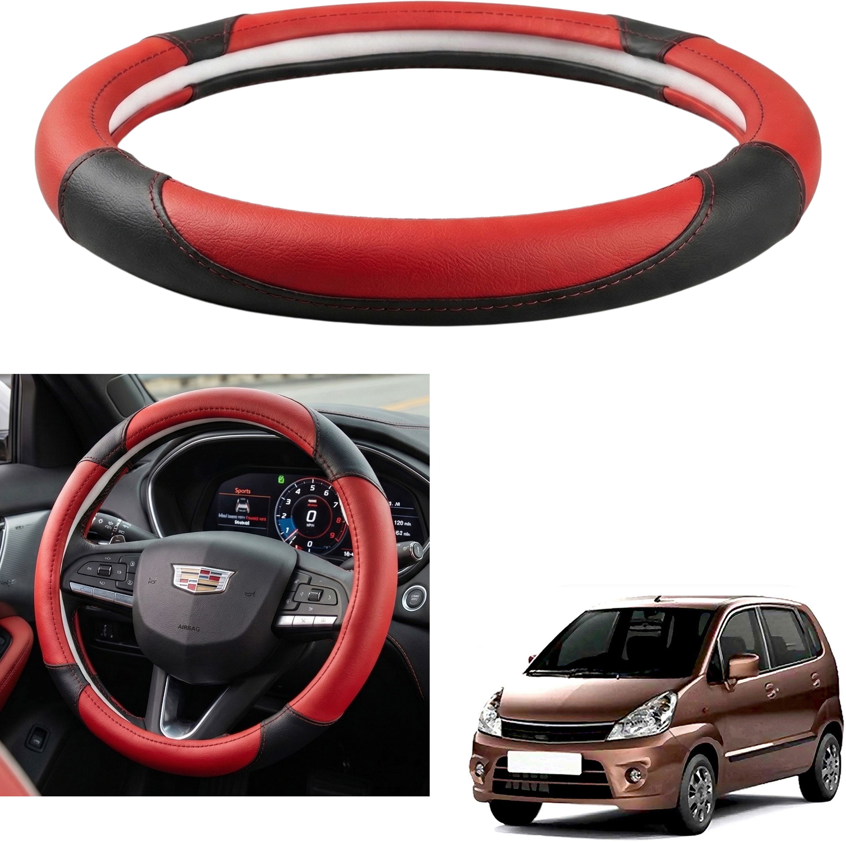 shivaay Steering Cover For Maruti Zen Estilo-picture-3