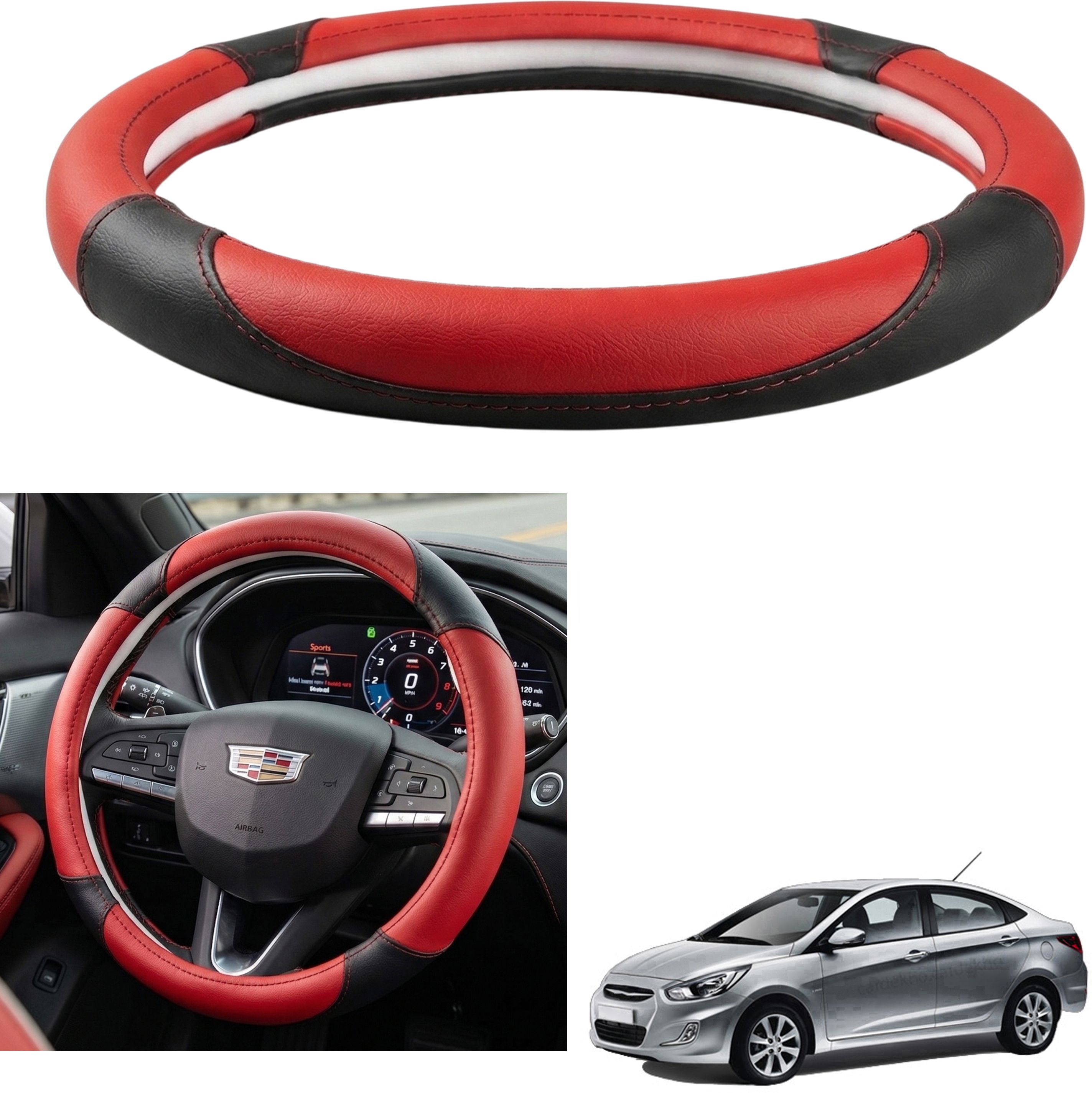 shivaay Steering Cover For Hyundai Verna-picture-11